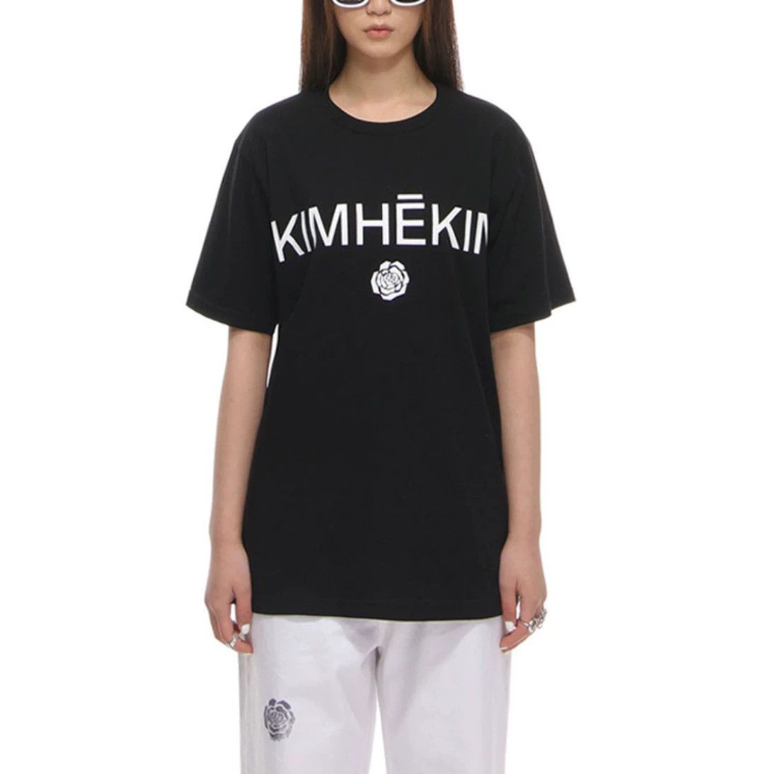 KIMHEKIM KIMHEKIM Black Printed Short Sleeve Size XS / US 0-2 / IT 36-38 - 6 Thumbnail