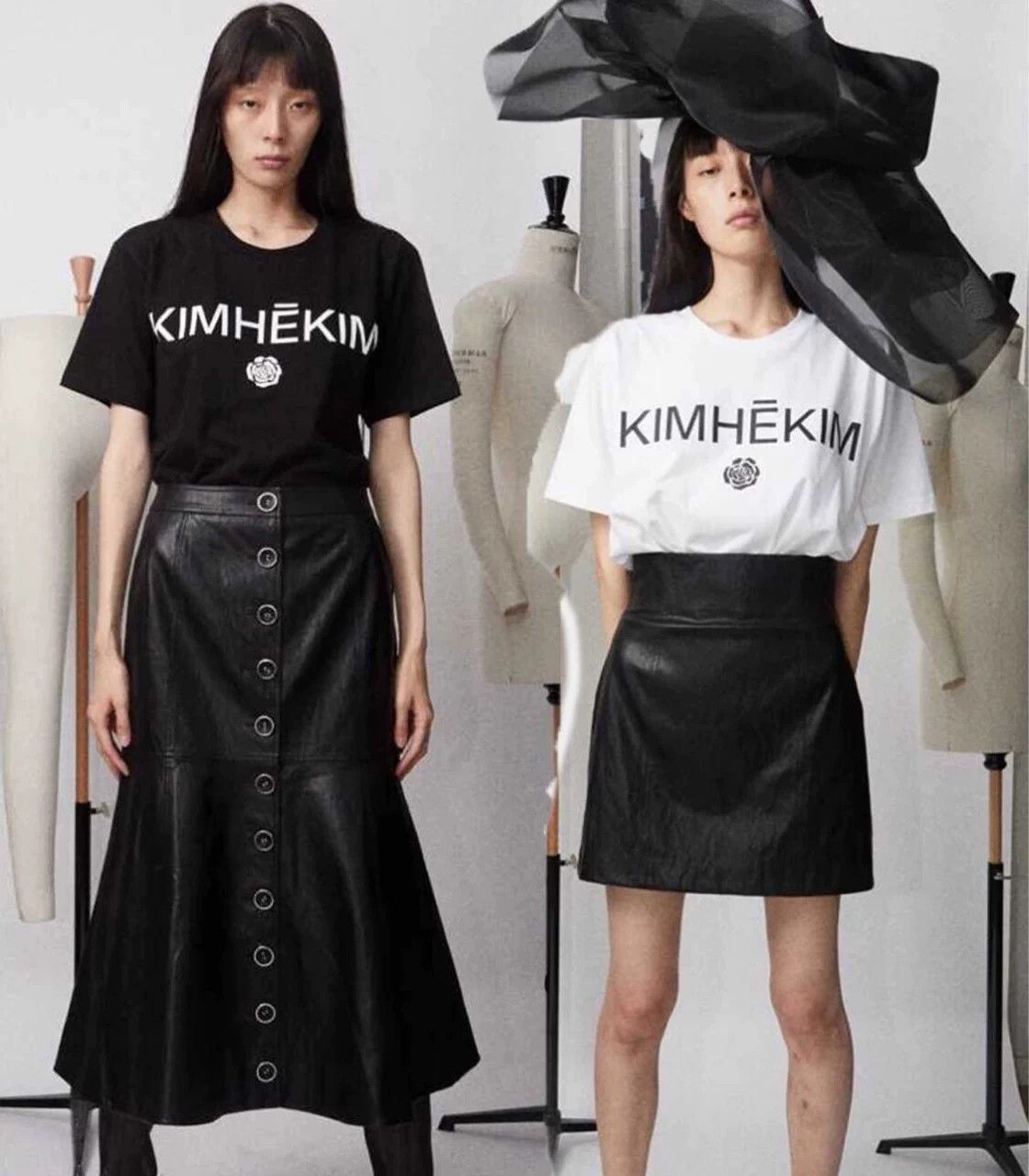 KIMHEKIM KIMHEKIM Black Printed Short Sleeve Size XS / US 0-2 / IT 36-38 - 5 Thumbnail