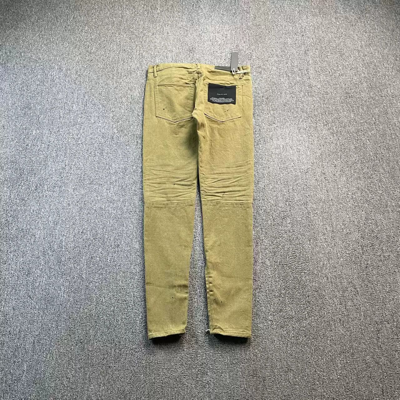 Fear of God Fear Of God FOG Olive Green Jeans Size US 36 / EU 52 - 2 Thumbnail
