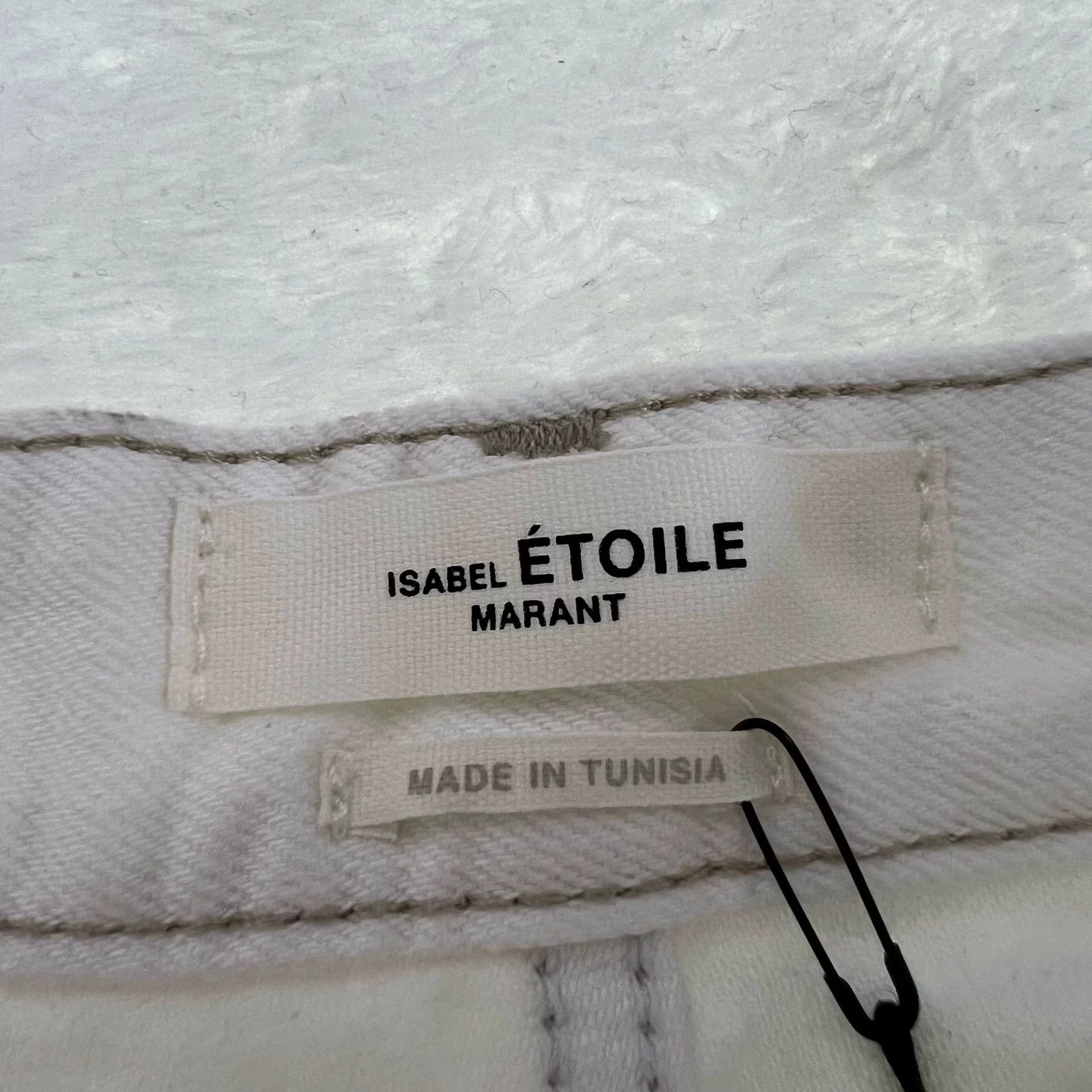 Isabel Marant Etoile ISABEL ETOILE White Distressed Jeans Size 40" / US 18 - 3 Thumbnail