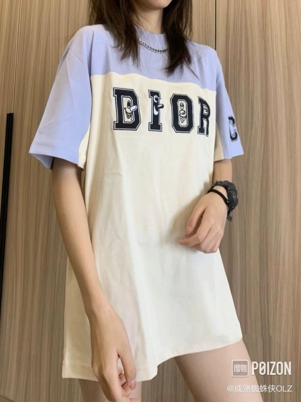 Dior Dior x Kenny Scharf Colorblock Logo Tee Size US XL / EU 56 / 4 - 4 Thumbnail