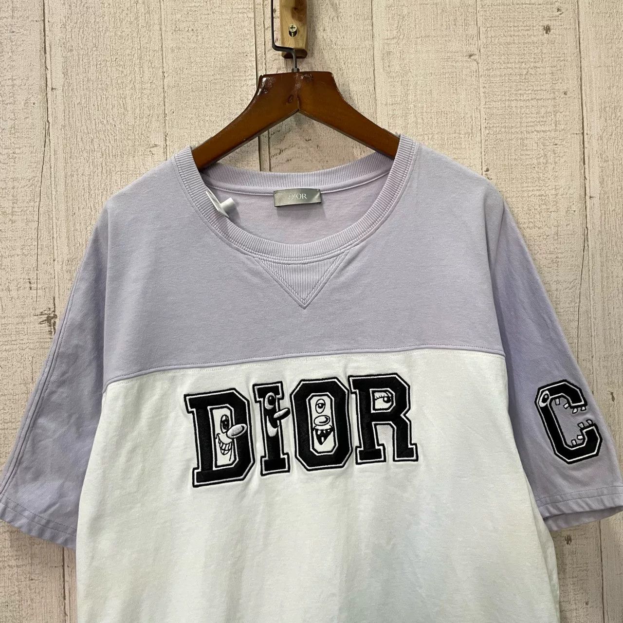 Dior Dior x Kenny Scharf Colorblock Logo Tee Size US XL / EU 56 / 4 - 2 Thumbnail