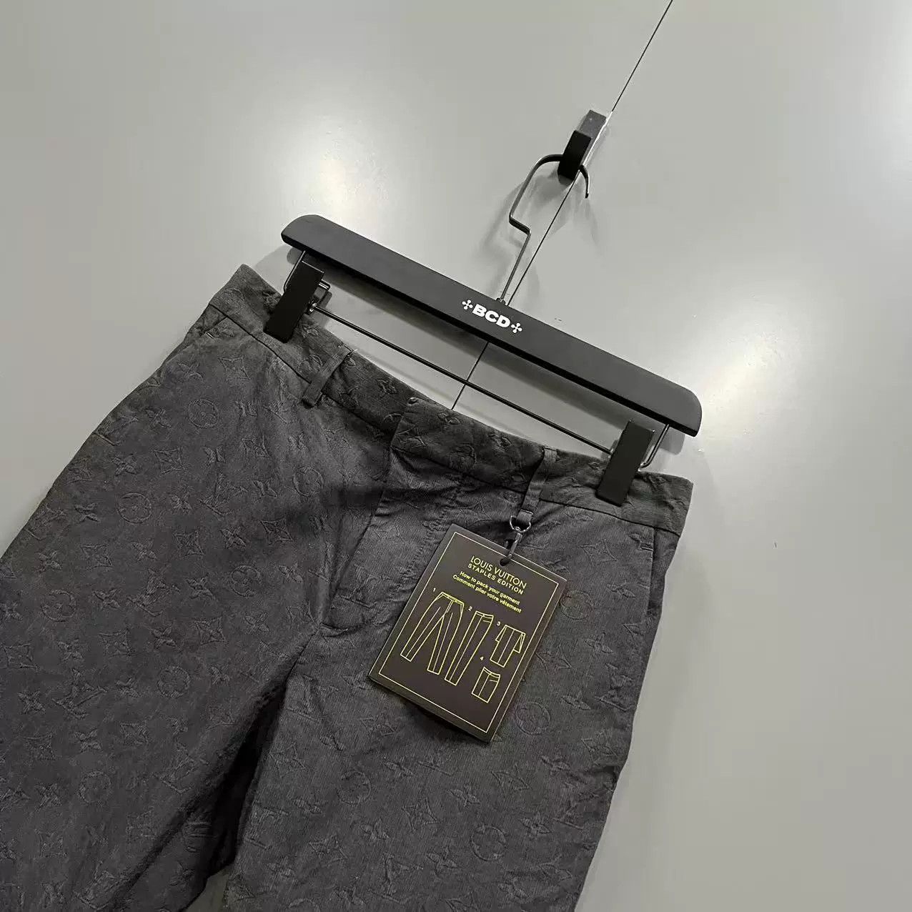 Louis Vuitton Louis Vuitton Gray Trousers Size 38 Size US 27 - 3 Thumbnail