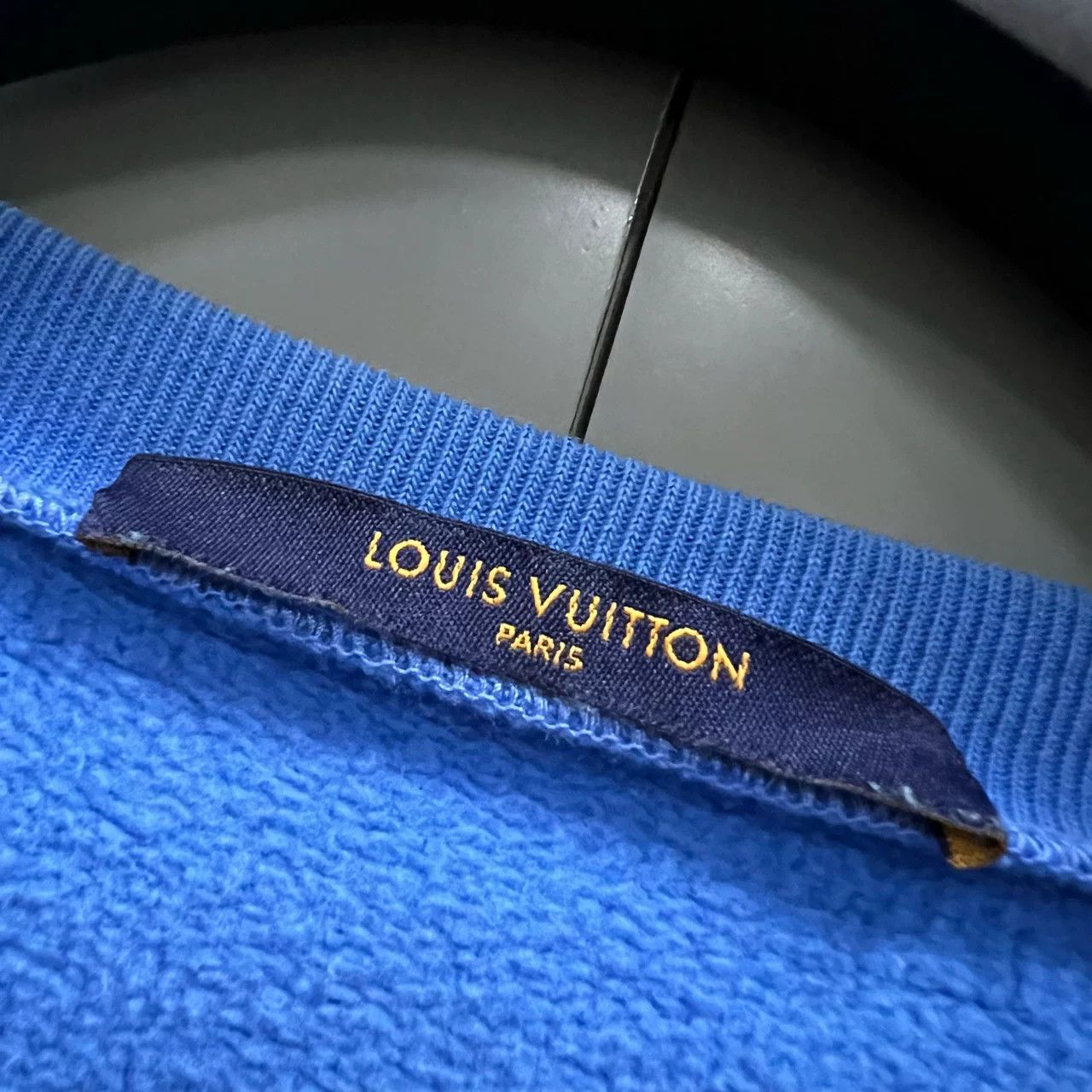 Louis Vuitton Louis Vuitton Blue Letter Sweatshirt Size M / US 6-8 / IT 42-44 - 2 Thumbnail
