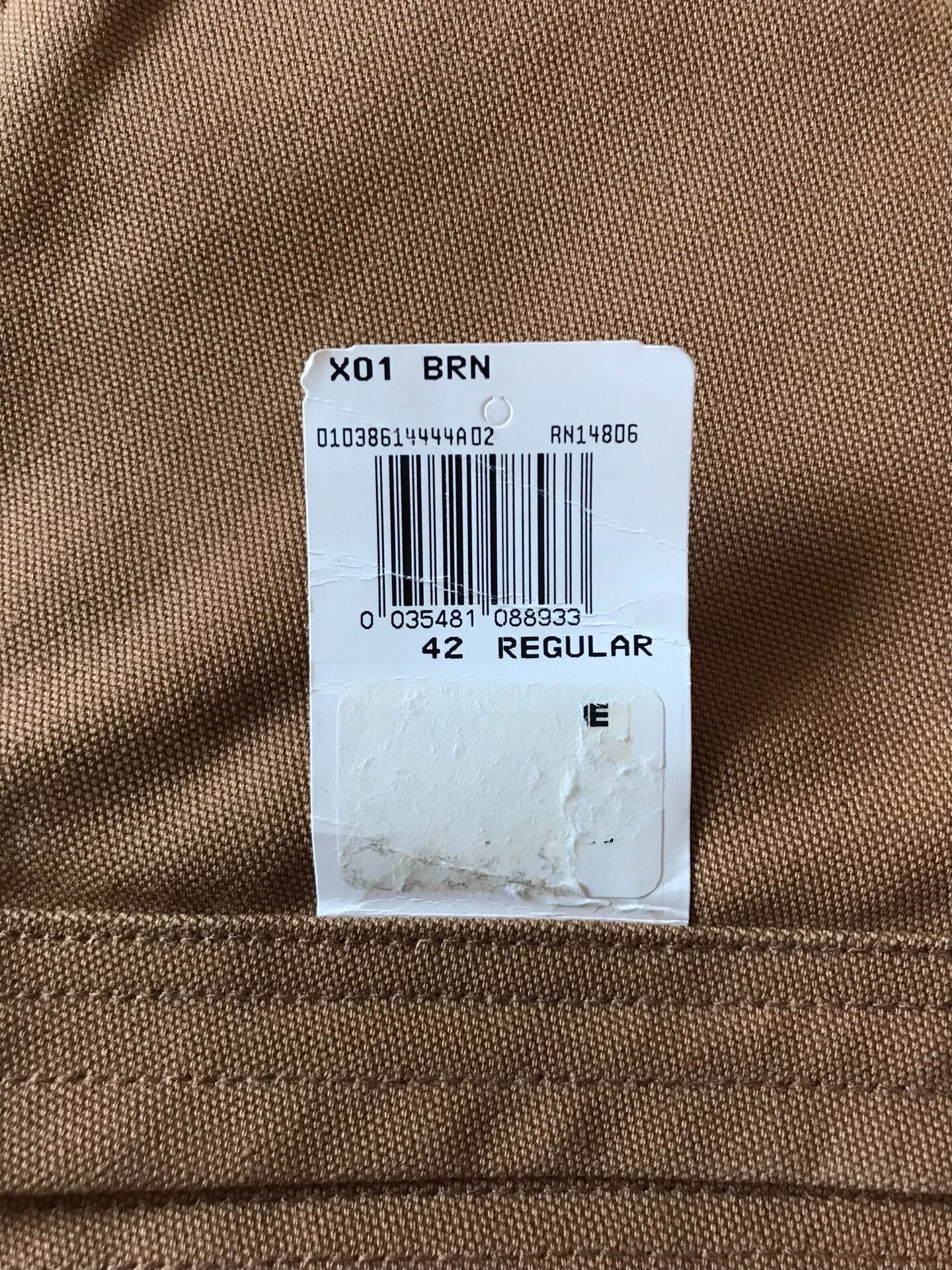 Carhartt Carhartt X01 Brown Coveralls Size 42 Size US 26 / EU 42 - 8 Thumbnail