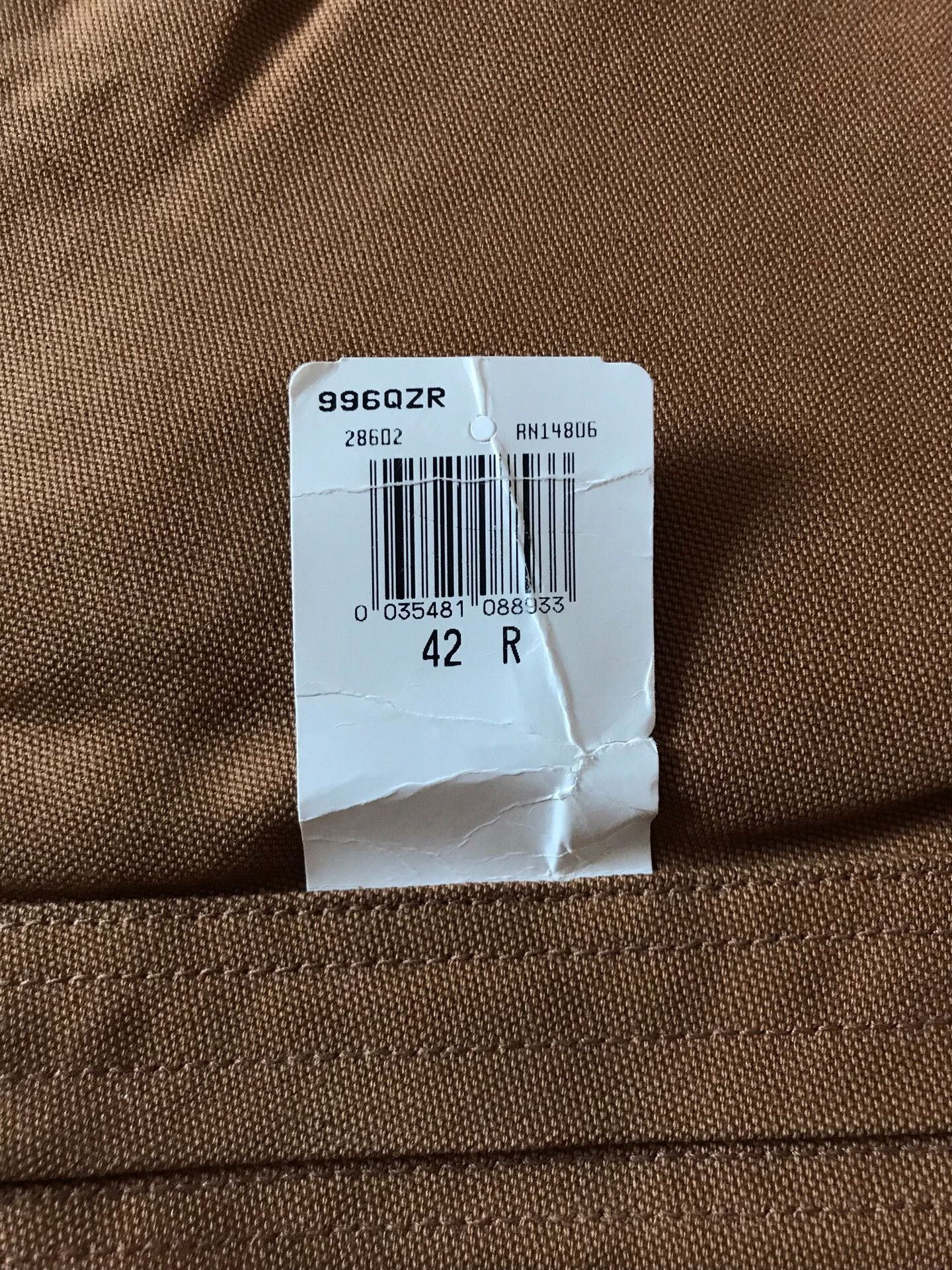 Carhartt 90s Carhartt 996QZR Coveralls Size US 26 / EU 42 - 8 Thumbnail