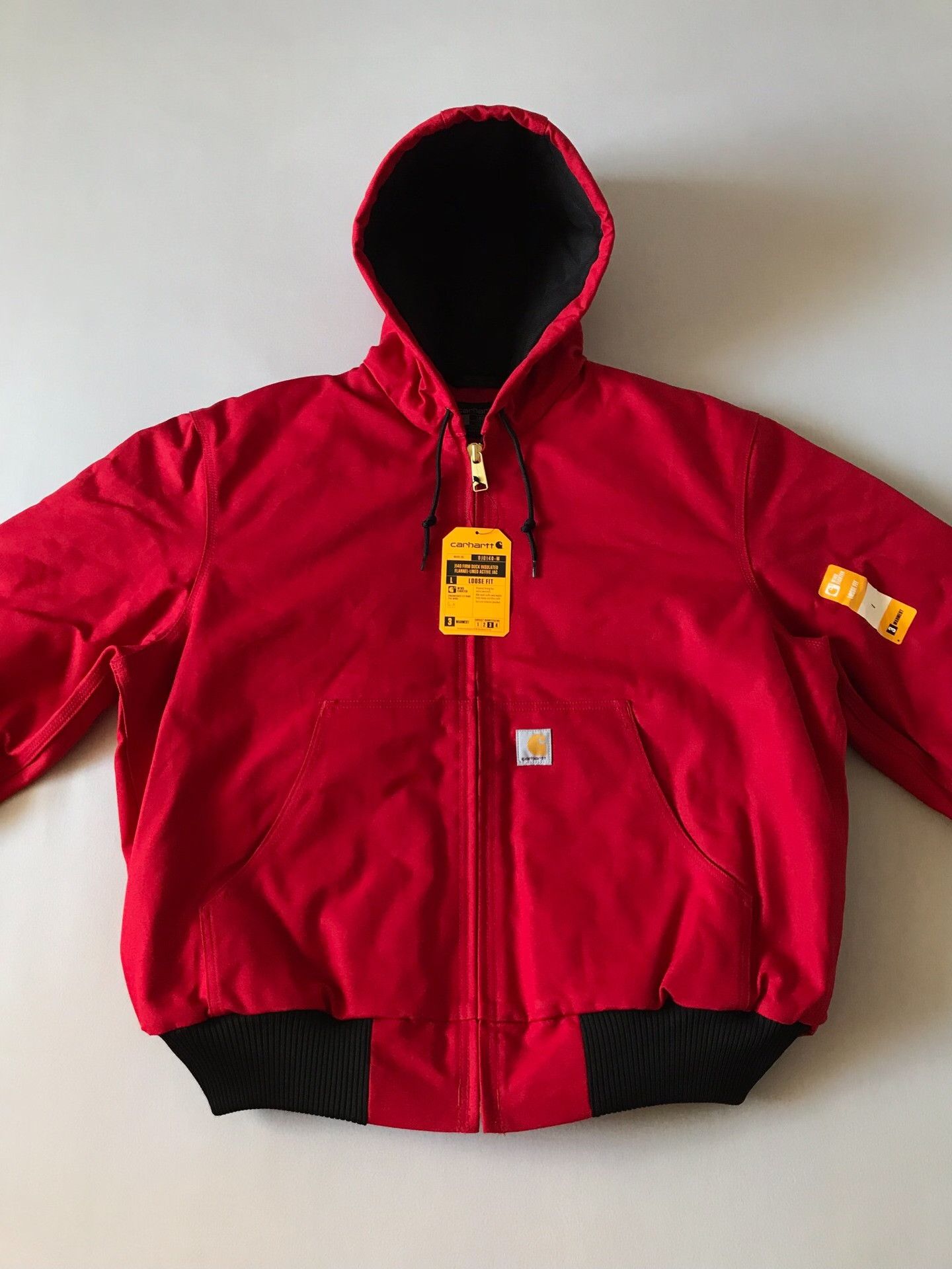 Carhartt Carhartt R59 Canvas Hooded Work Jacket Size US L / EU 52-54 / 3 - 4 Thumbnail