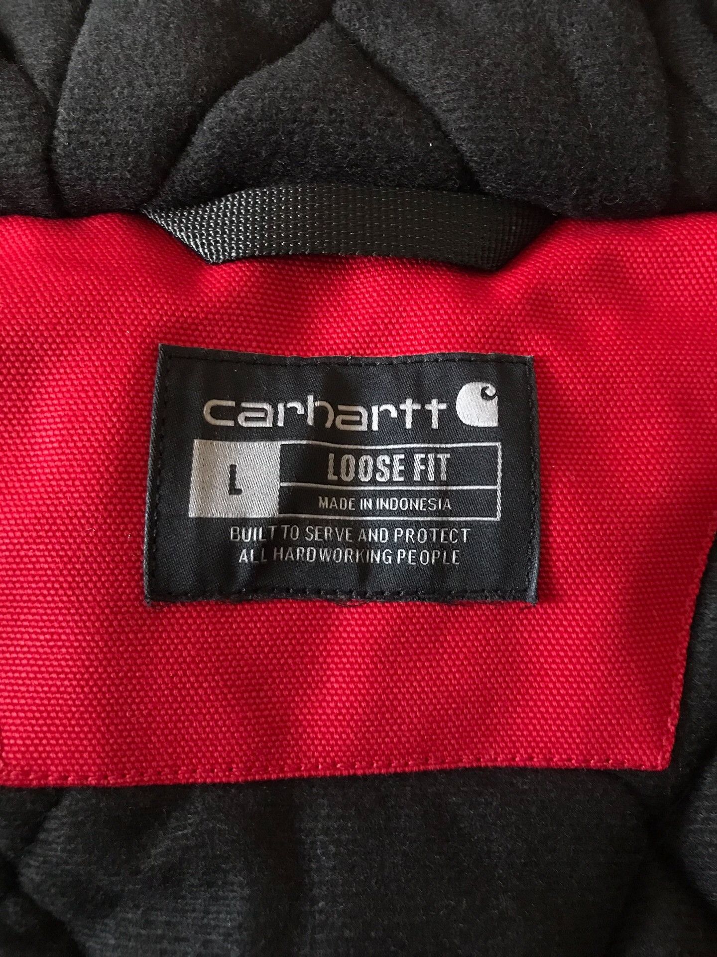 Carhartt Carhartt R59 Canvas Hooded Work Jacket Size US L / EU 52-54 / 3 - 7 Thumbnail