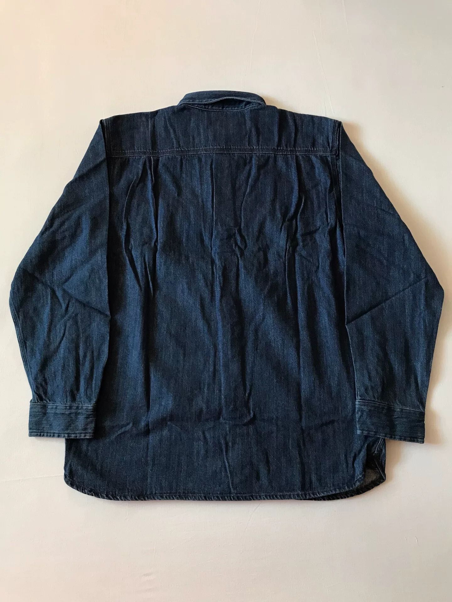 Carhartt Carhartt 104145 Heavyweight Denim Work Shirt Size US M / EU 48-50 / 2 - 2 Thumbnail