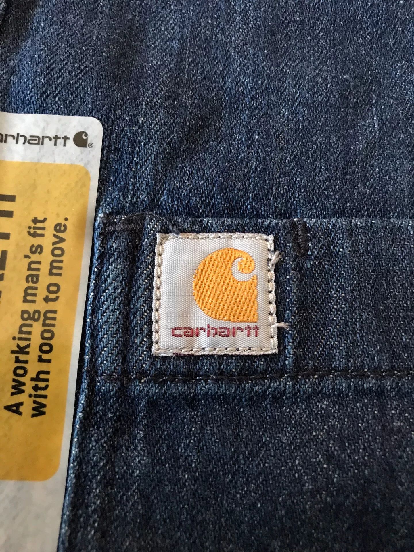Carhartt Carhartt 104145 Heavyweight Denim Work Shirt Size US M / EU 48-50 / 2 - 5 Thumbnail