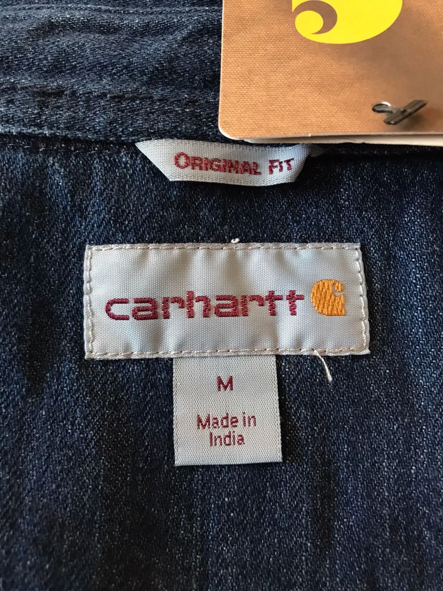 Carhartt Carhartt 104145 Heavyweight Denim Work Shirt Size US M / EU 48-50 / 2 - 7 Thumbnail