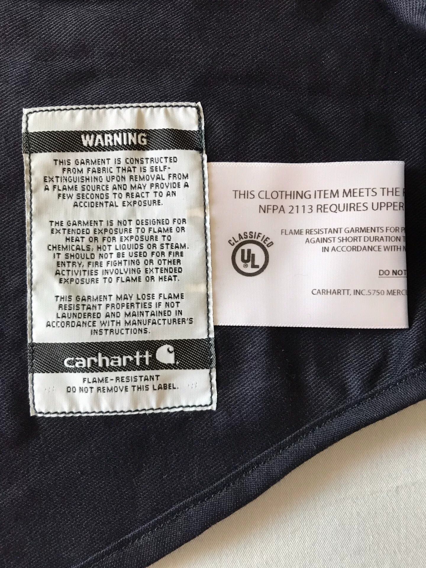 Carhartt Carhartt FRS003 FR Flame Resistant Work Shirt Size US M / EU 48-50 / 2 - 7 Thumbnail