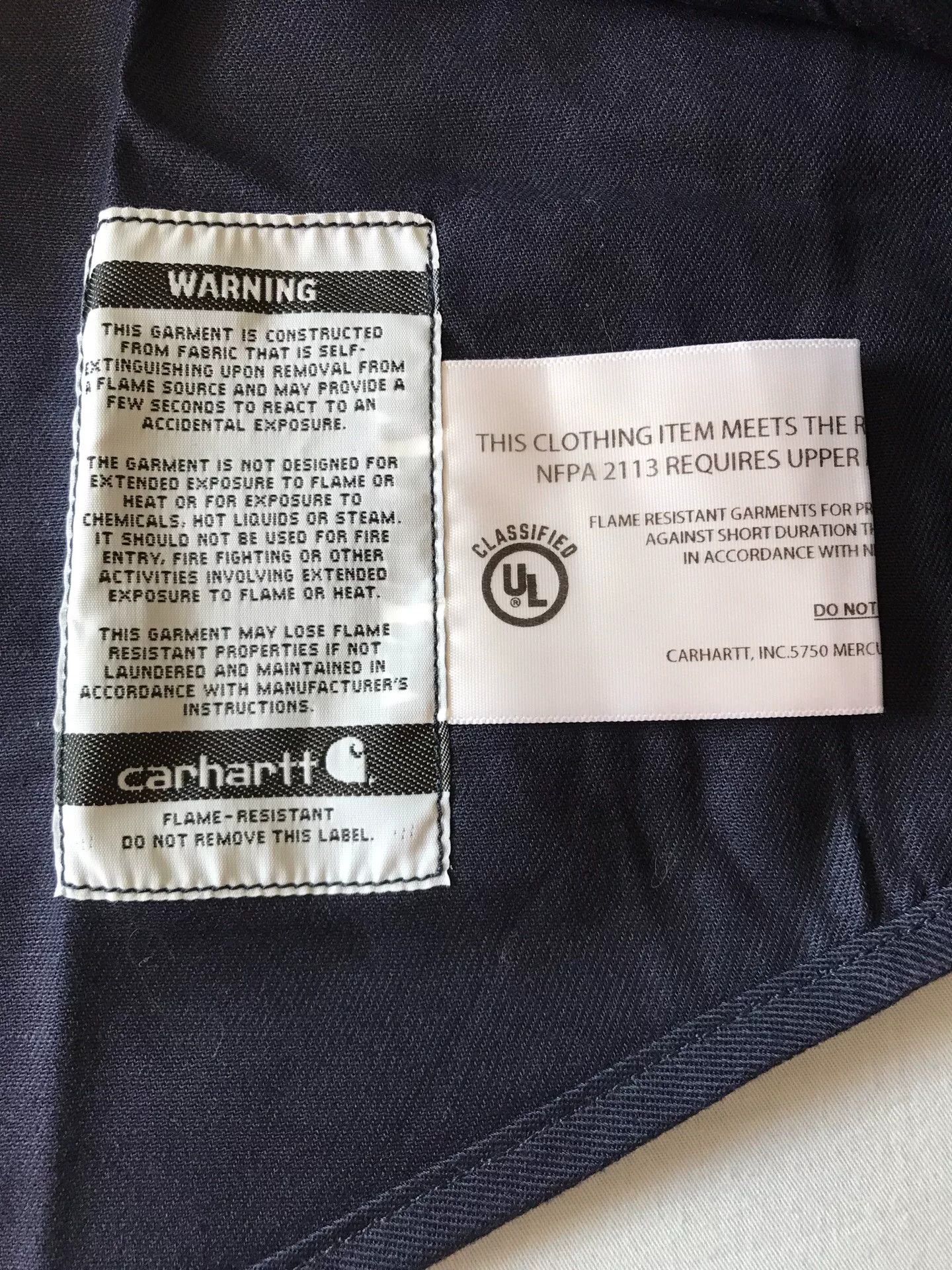 Carhartt Carhartt FRS160 FR Flame Resistant Work Shirt Size US M / EU 48-50 / 2 - 7 Thumbnail