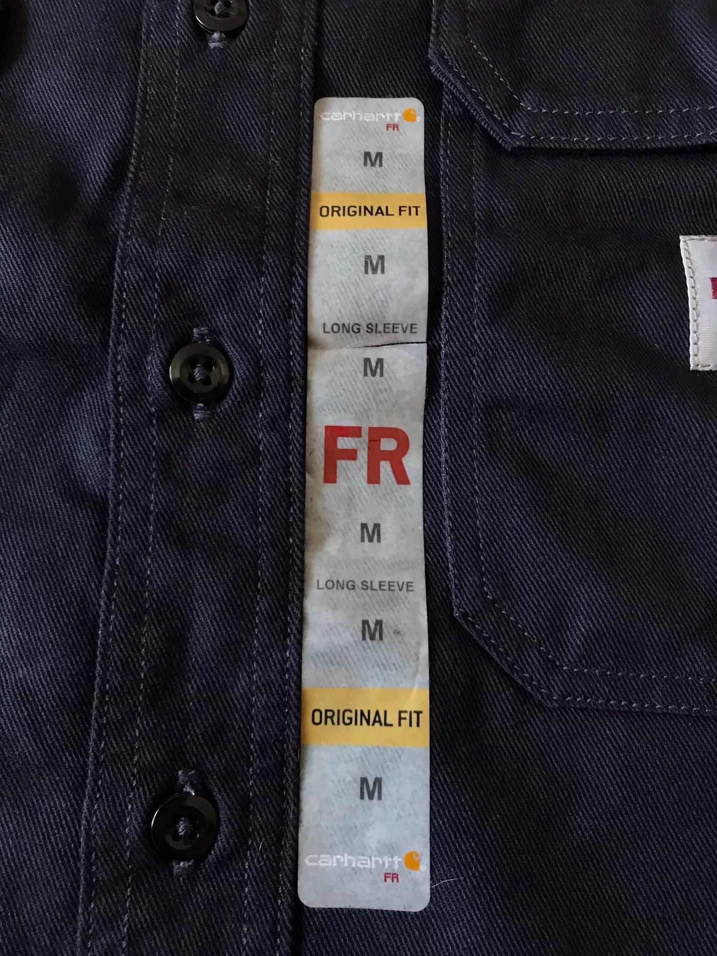 Carhartt Carhartt FRS160 FR Flame Resistant Work Shirt Size US M / EU 48-50 / 2 - 6 Thumbnail