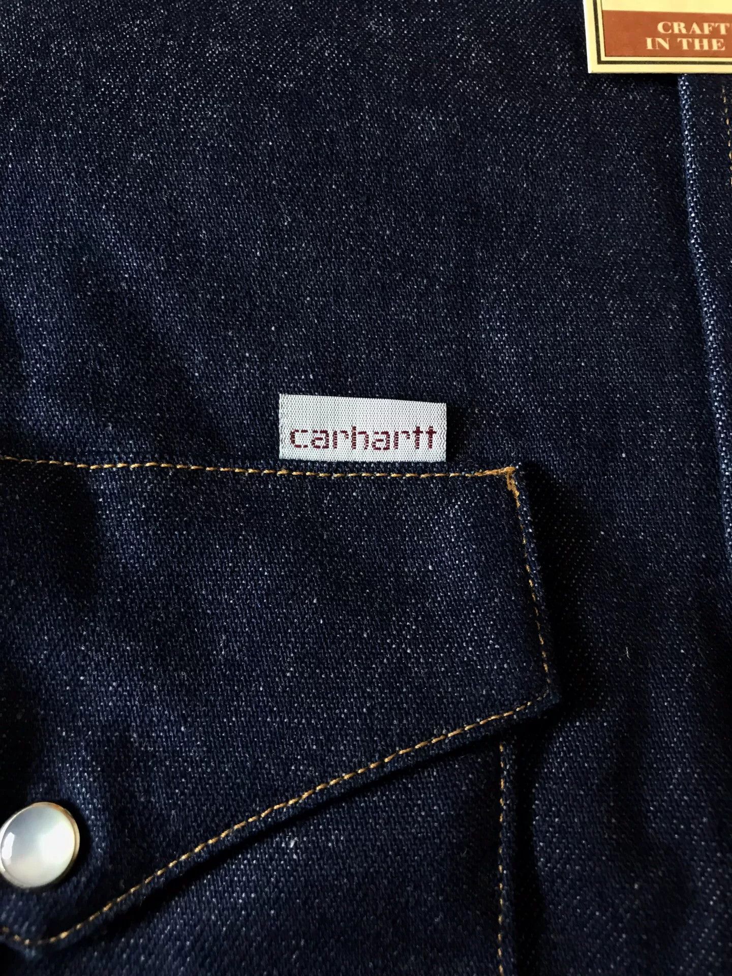 Carhartt 90s Carhartt SU008 Denim Western Shirt Size US M / EU 48-50 / 2 - 4 Thumbnail