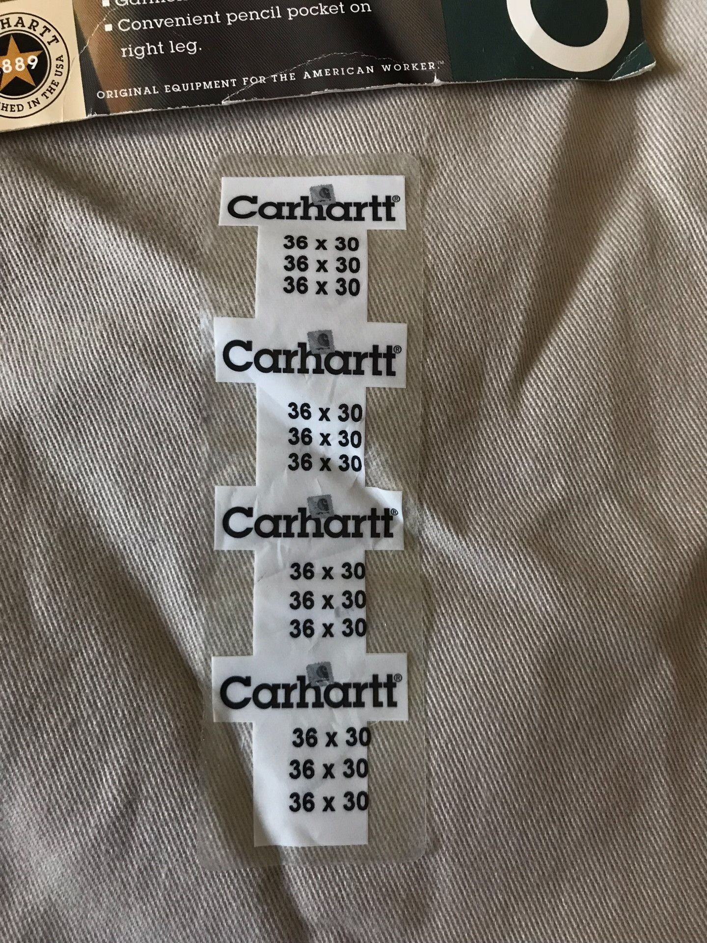 Carhartt Carhartt B129 STN Work Pants Size US 36 / EU 52 - 7 Thumbnail