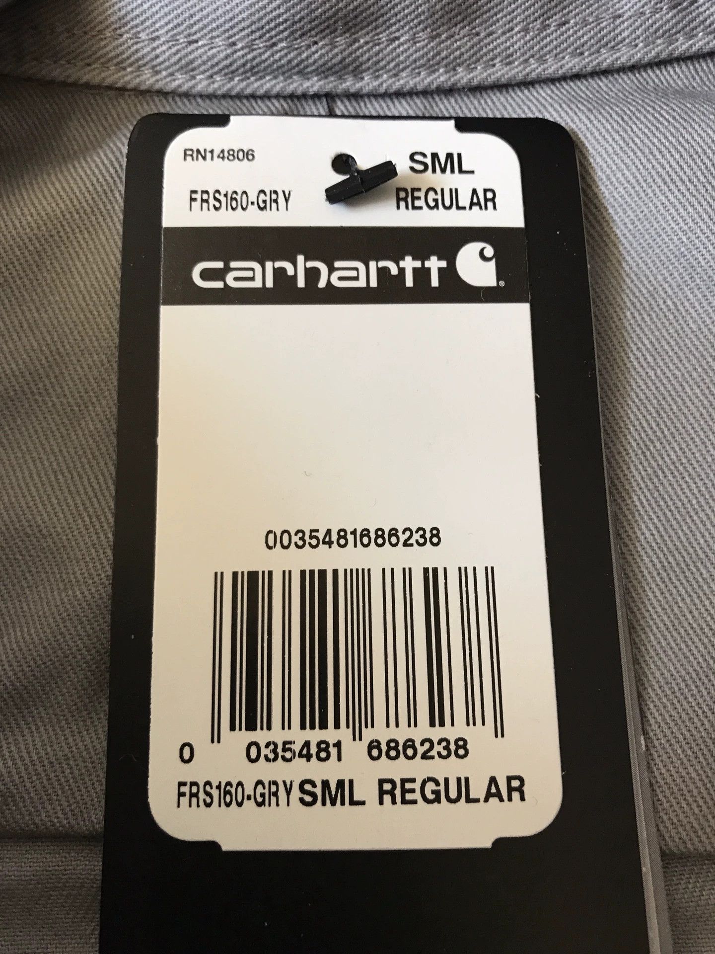 Carhartt Carhartt FRS160 FR Flame Resistant Shirt Size US S / EU 44-46 / 1 - 8 Thumbnail