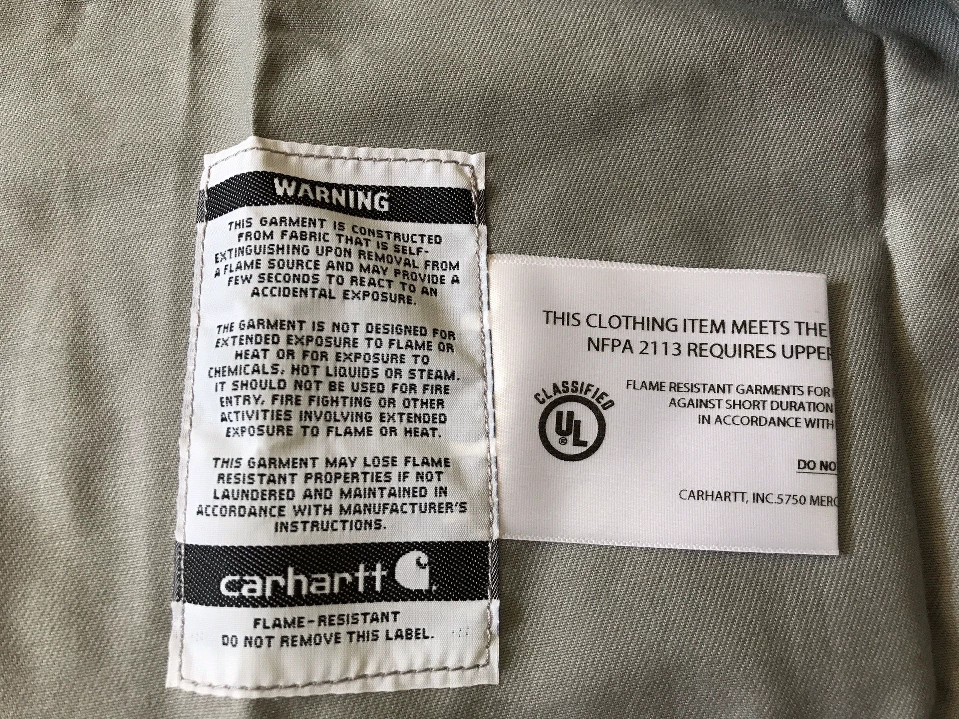 Carhartt Carhartt FRS160 FR Flame Resistant Shirt Size US S / EU 44-46 / 1 - 7 Thumbnail