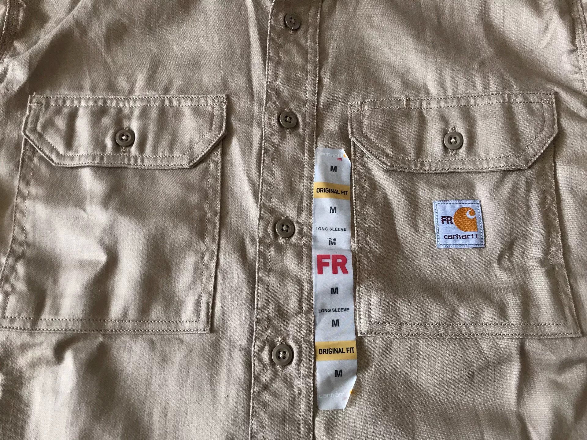 Carhartt Carhartt FRS003 FR Flame Resistant Work Shirt Size US M / EU 48-50 / 2 - 5 Thumbnail