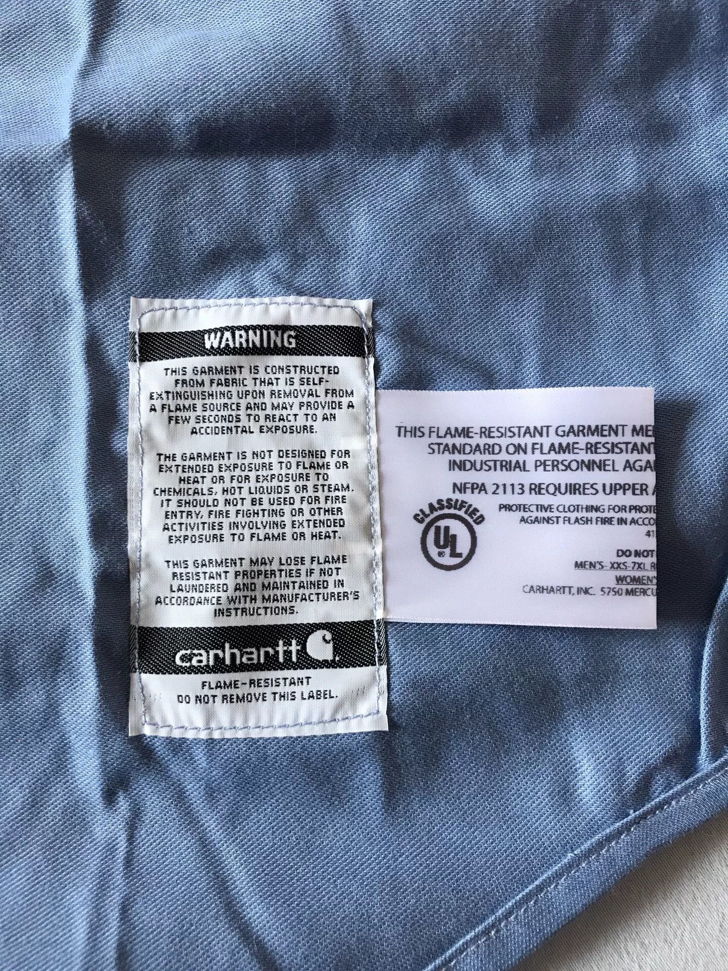 Carhartt Carhartt FRS003 FR Flame Resistant Shirt Size US M / EU 48-50 / 2 - 6 Thumbnail