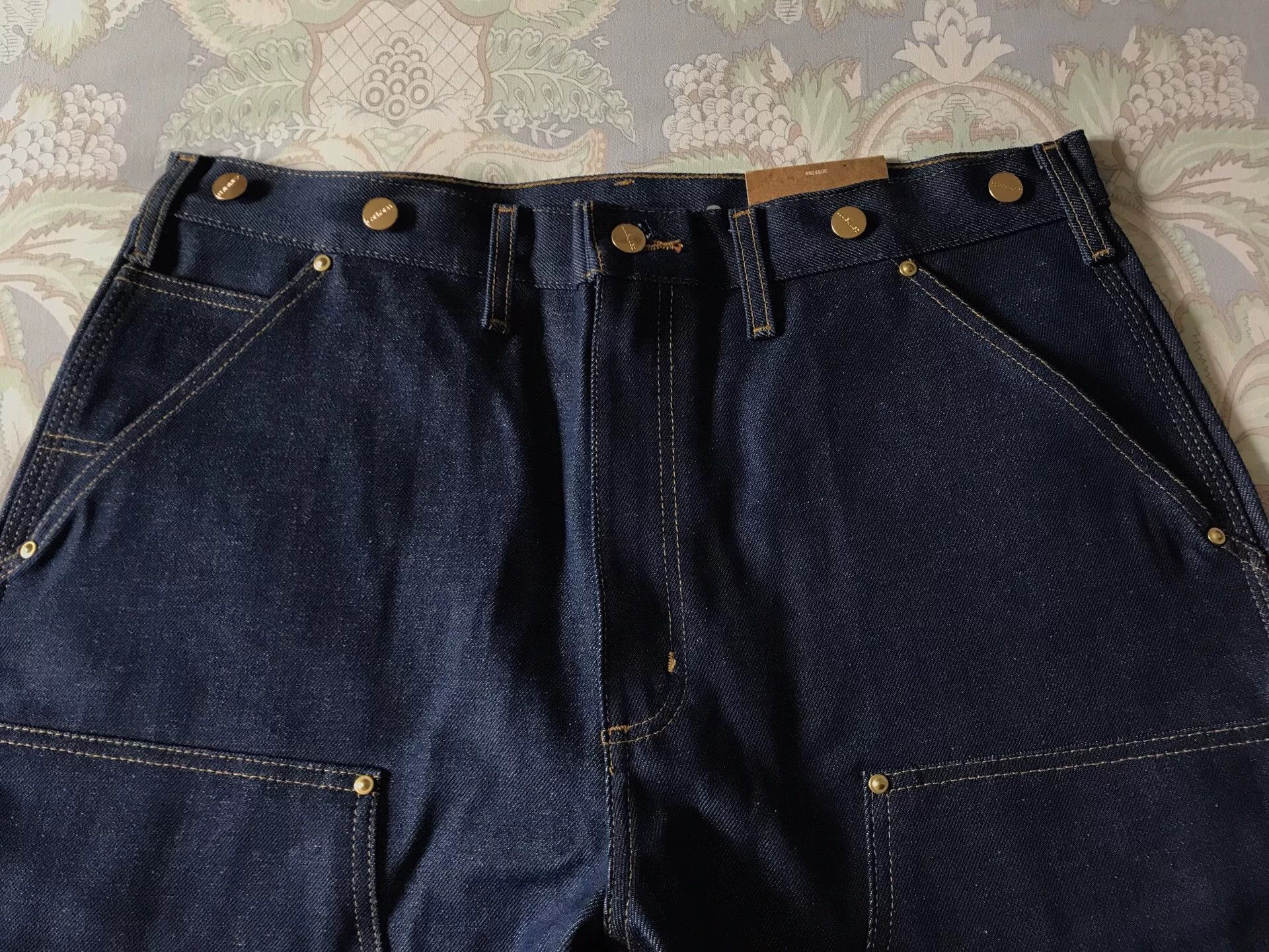 Carhartt Carhartt B07 Original Denim Double Knee Jeans Size US 36 / EU 52 - 4 Thumbnail