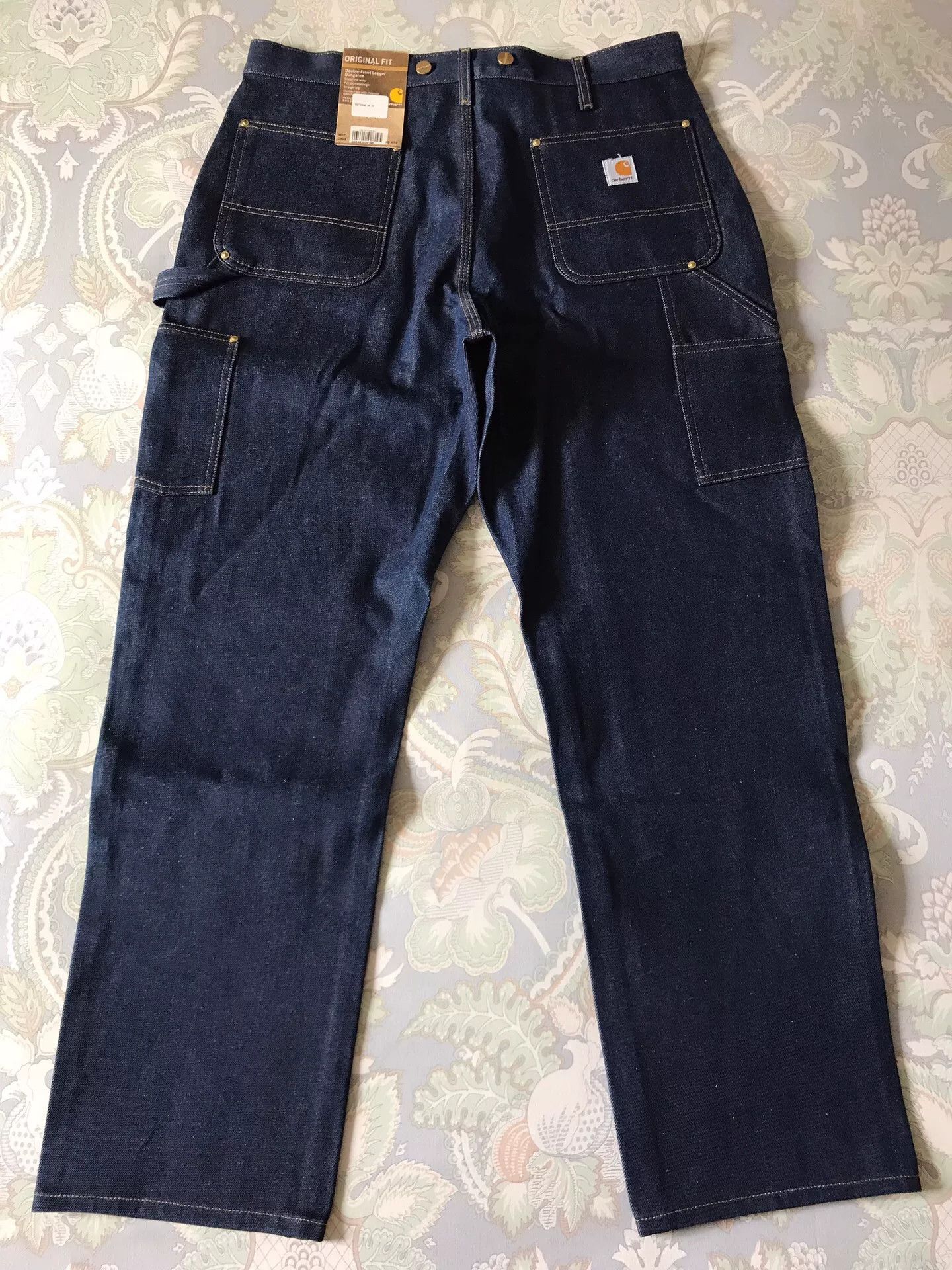 Carhartt Carhartt B07 Original Denim Double Knee Jeans Size US 36 / EU 52 - 3 Thumbnail