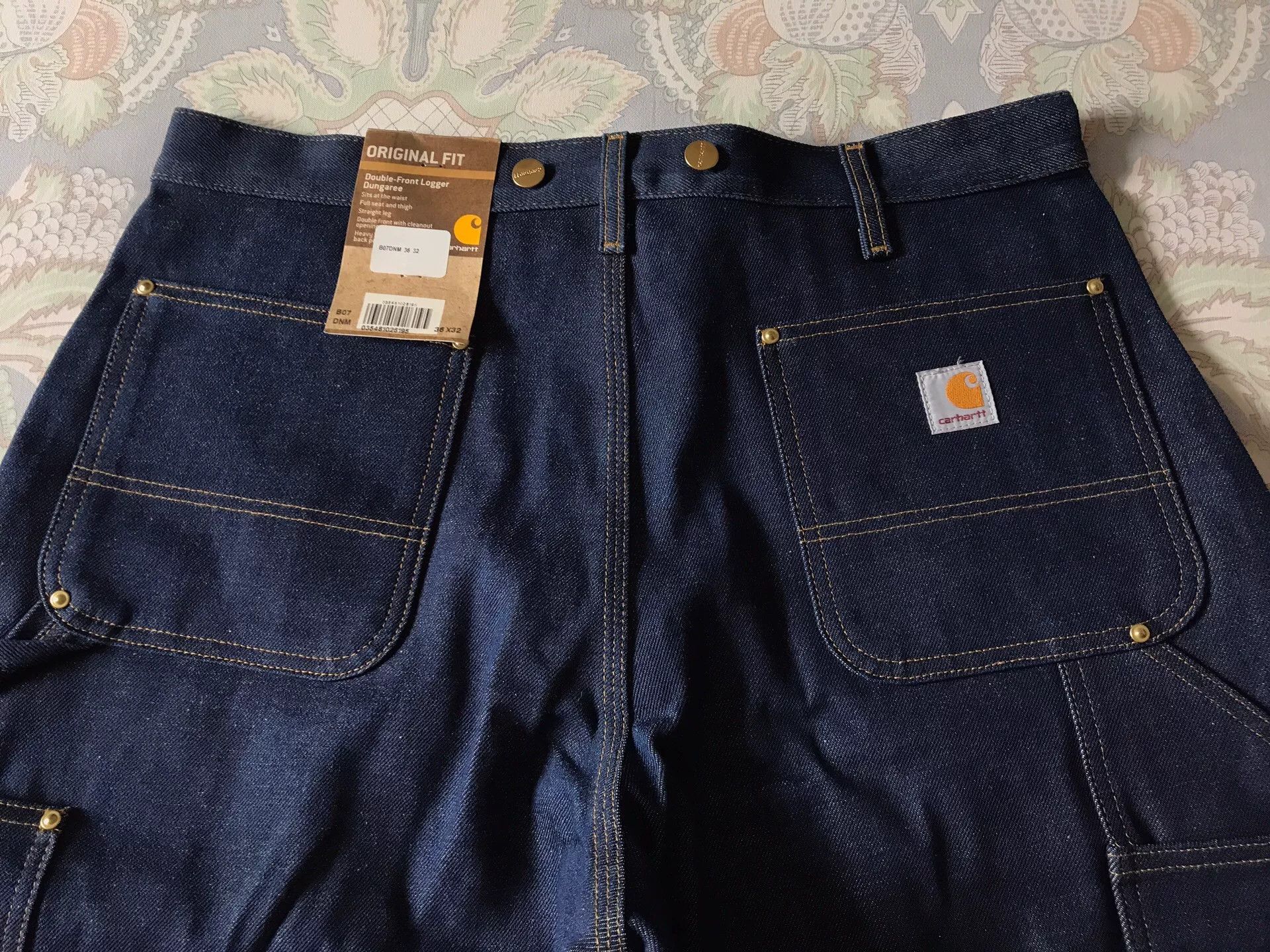 Carhartt Carhartt B07 Original Denim Double Knee Jeans Size US 36 / EU 52 - 5 Thumbnail