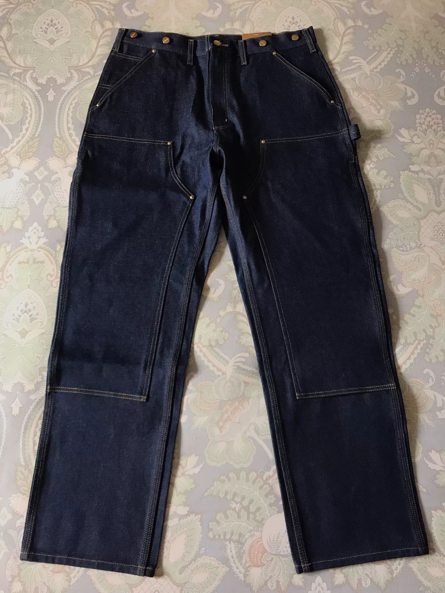 Carhartt Carhartt B07 Original Denim Double Knee Jeans Size US 36 / EU 52 - 2 Thumbnail
