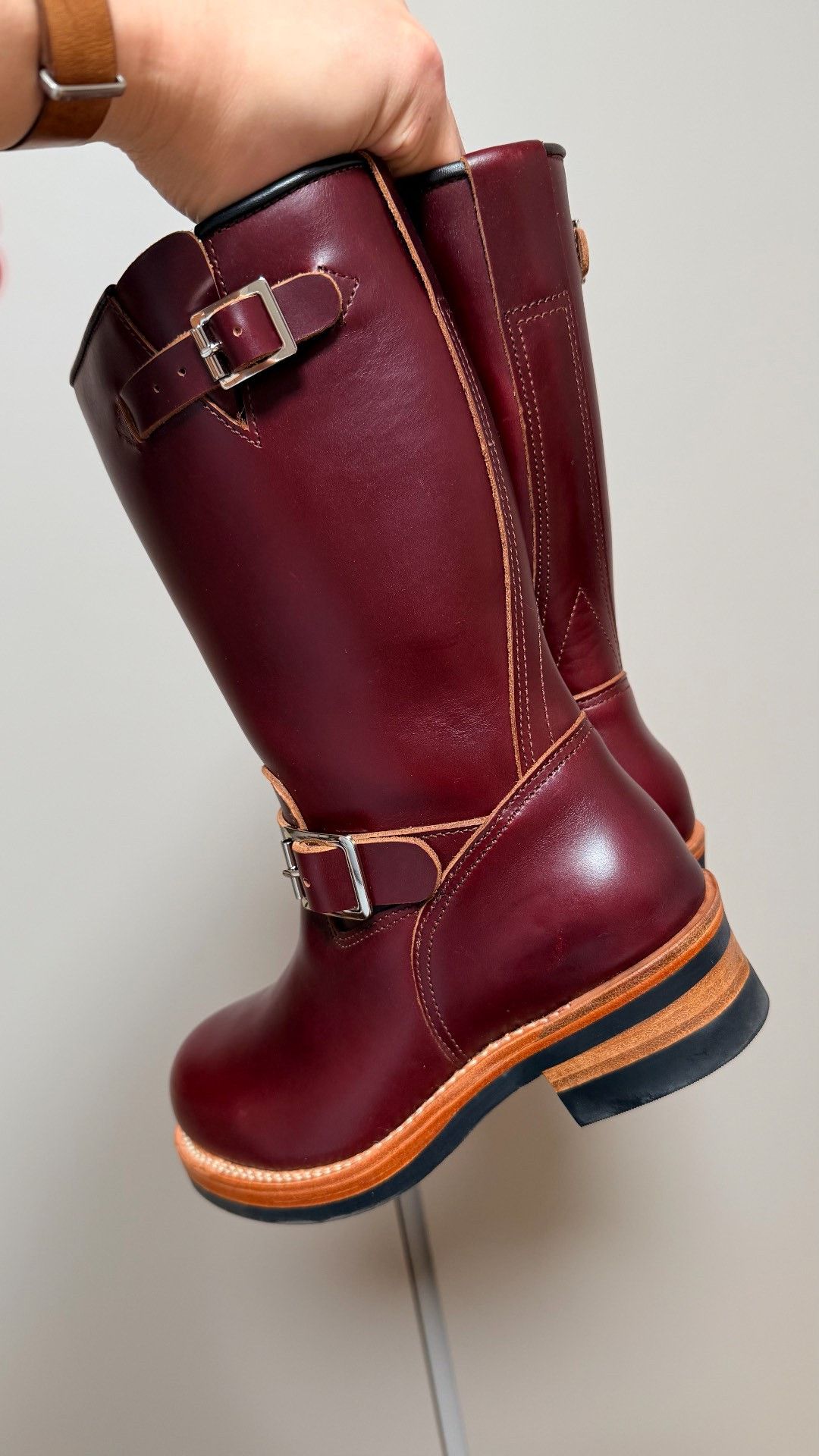 Play Cloths Vintage Motorcycle Engineer Boot Size US 5 / IT 35 - 4 Thumbnail