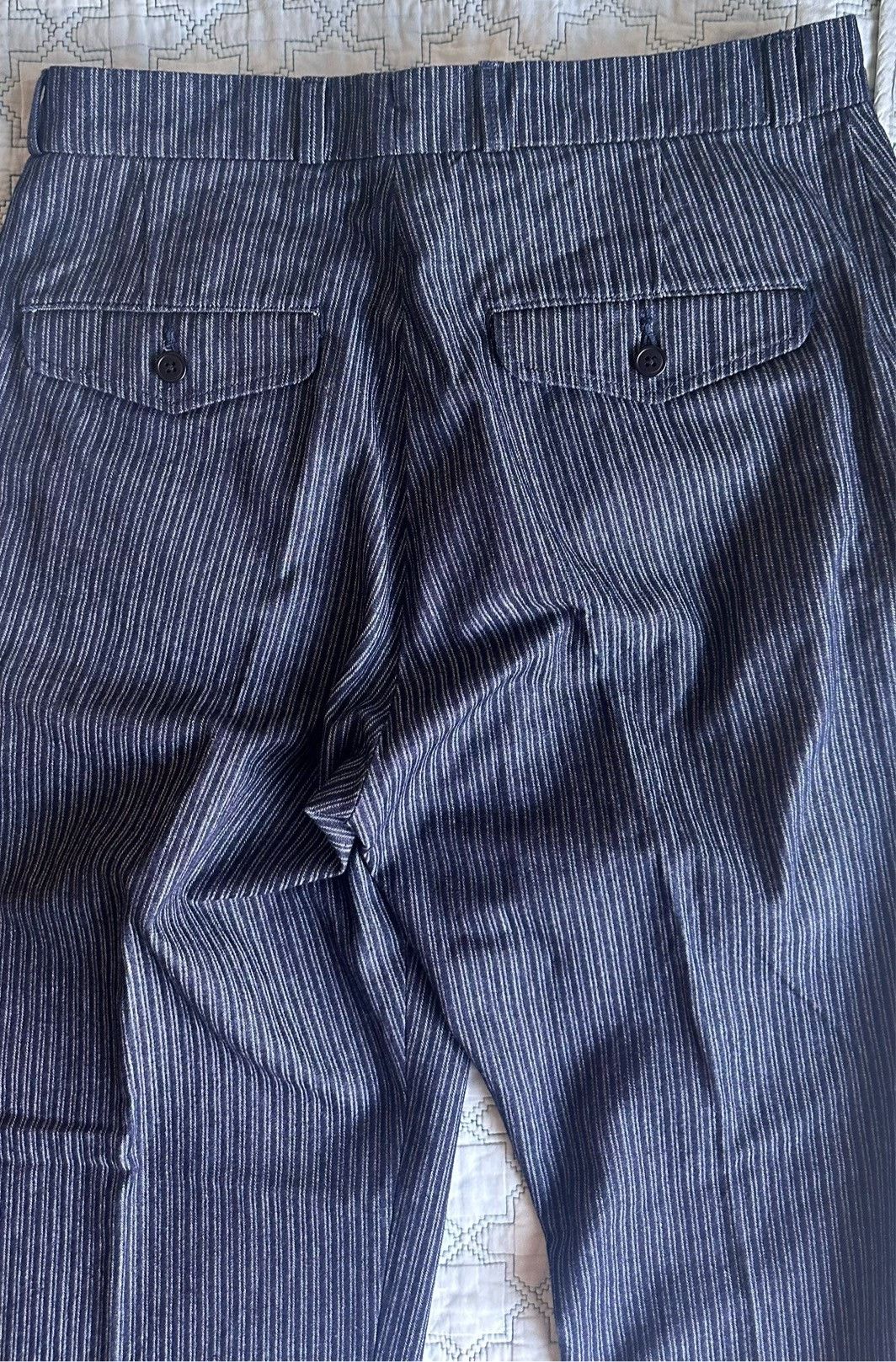 Orgueil ORGUEIL Retro Stripe Cargo Pants Size US 40 / EU 56 - 6 Thumbnail