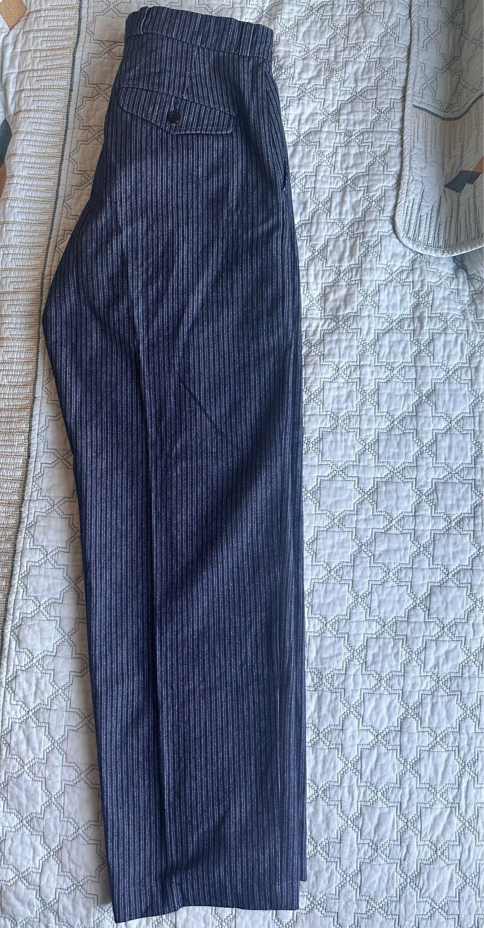 Orgueil ORGUEIL Retro Stripe Cargo Pants Size US 40 / EU 56 - 5 Thumbnail
