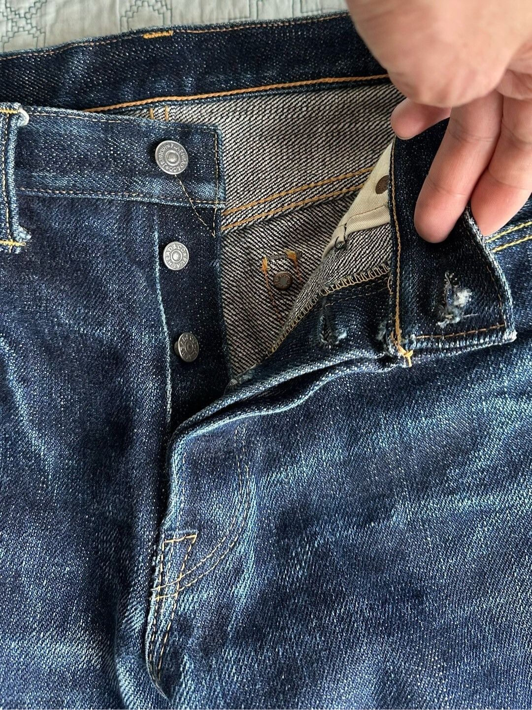 The Flat Head The Flat Head 3202 25oz Jeans Size US 33 - 2 Thumbnail