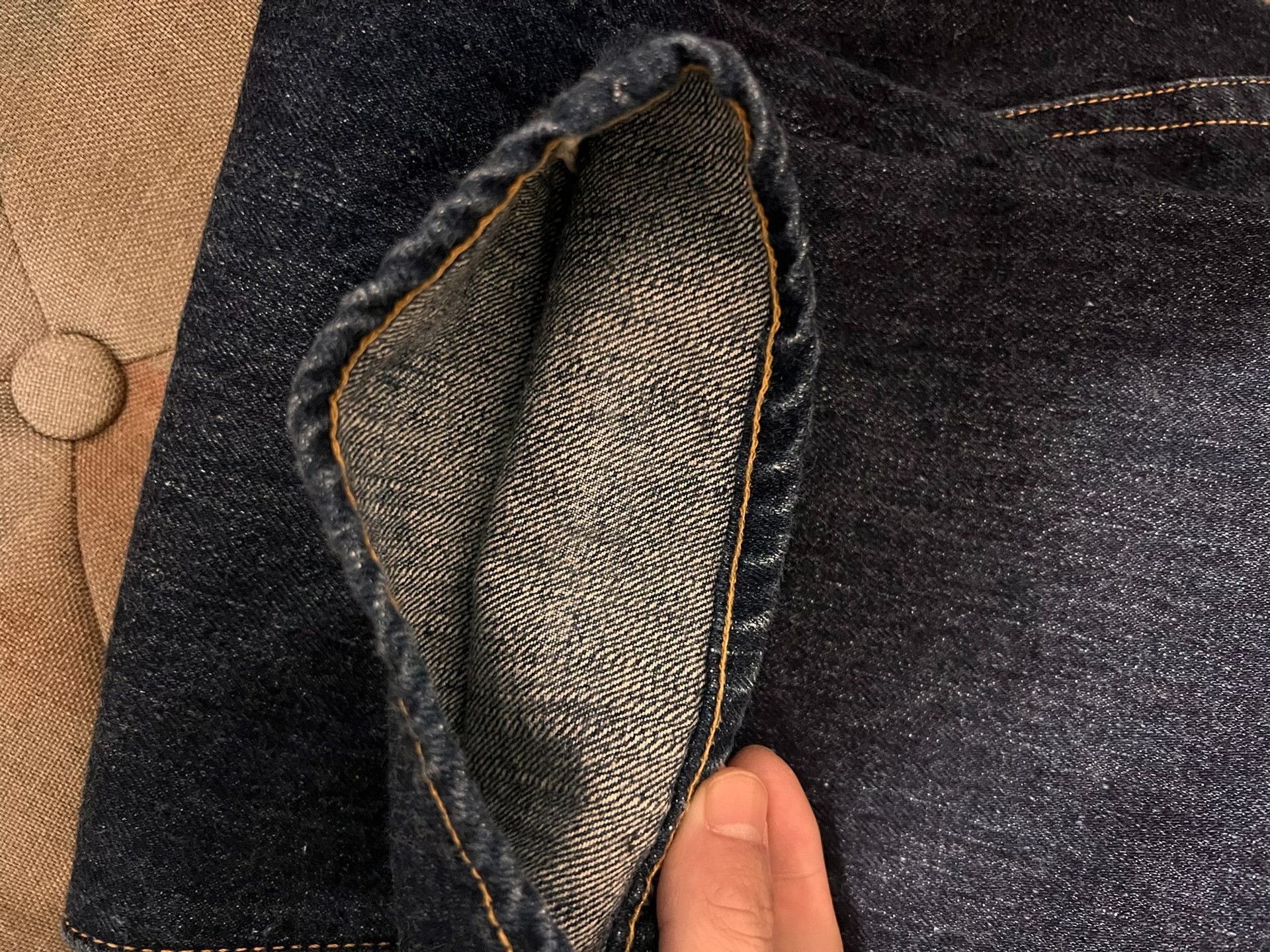 Freewheelers FREEWHEELERS 601XX 1951 Raw Denim Jeans 28 Size US 28 / EU 44 - 5 Thumbnail