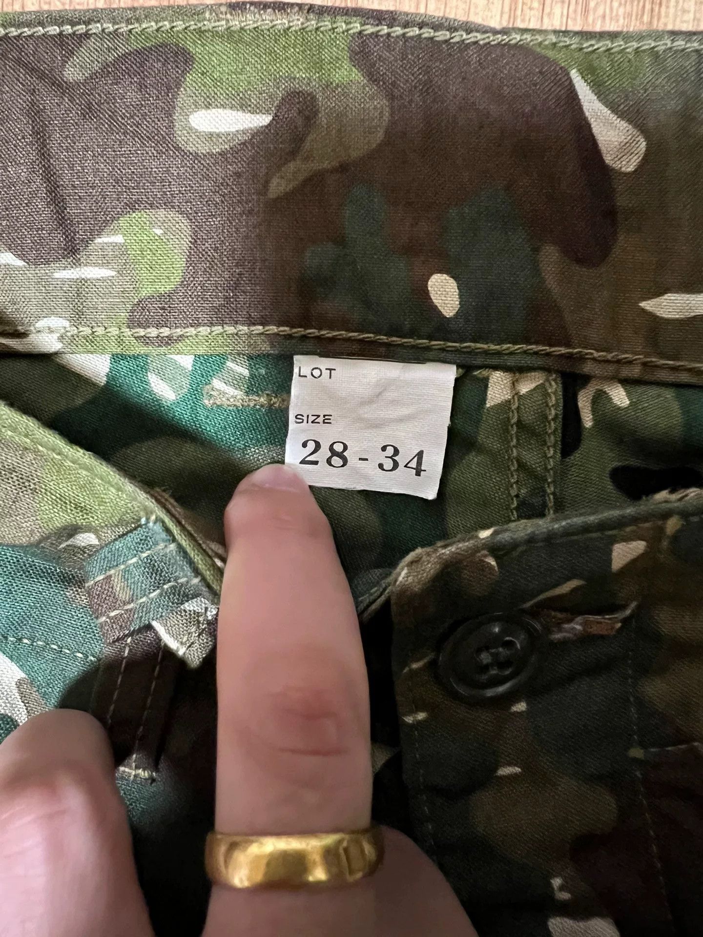 Freewheelers Freewheelers Camouflage Shorts Size US 28 / EU 44 - 4 Thumbnail