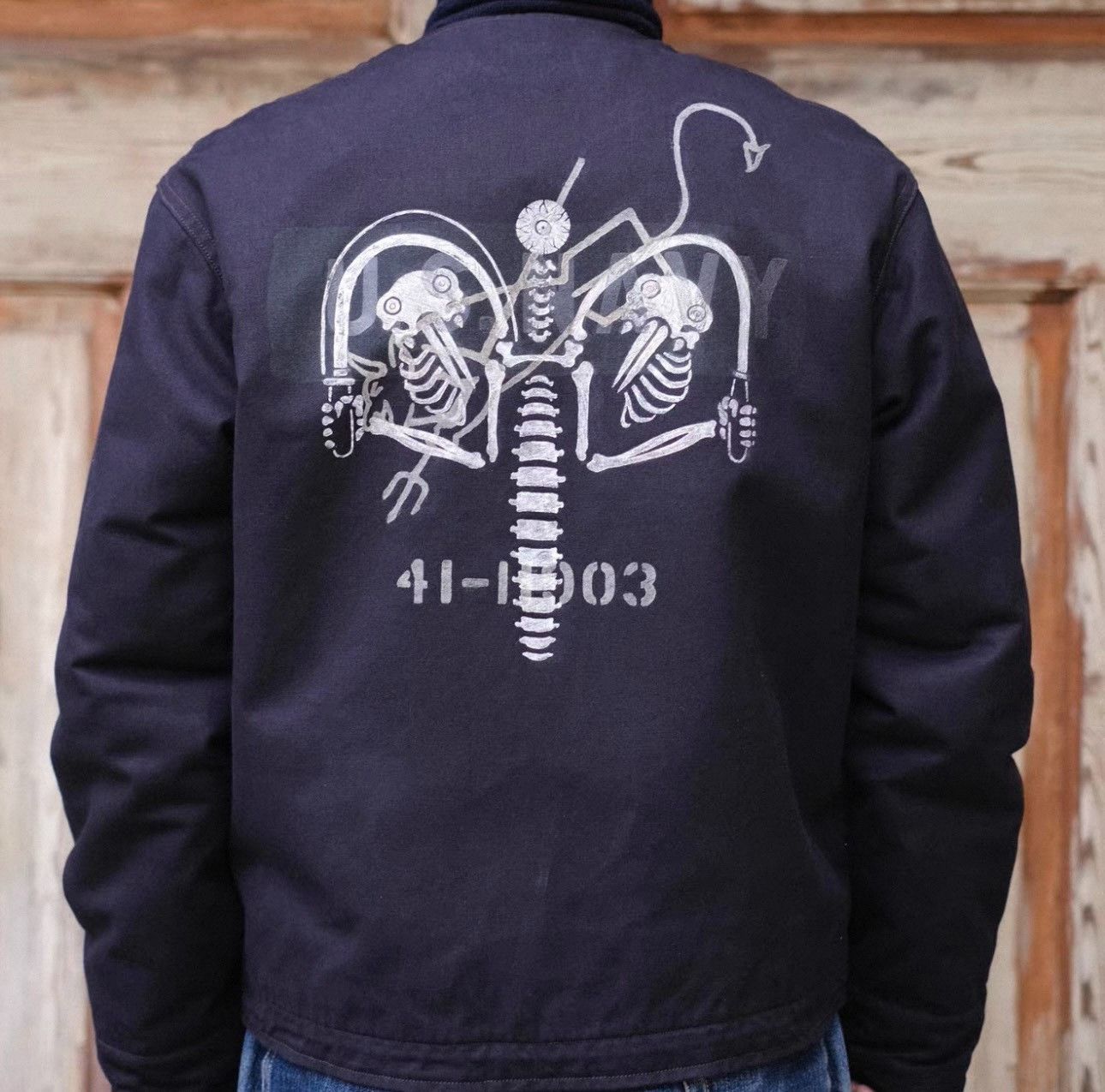 Freewheelers Freewheelers Knuckle Bones Deck Jacket Size US M / EU 48-50 / 2 - 2 Thumbnail