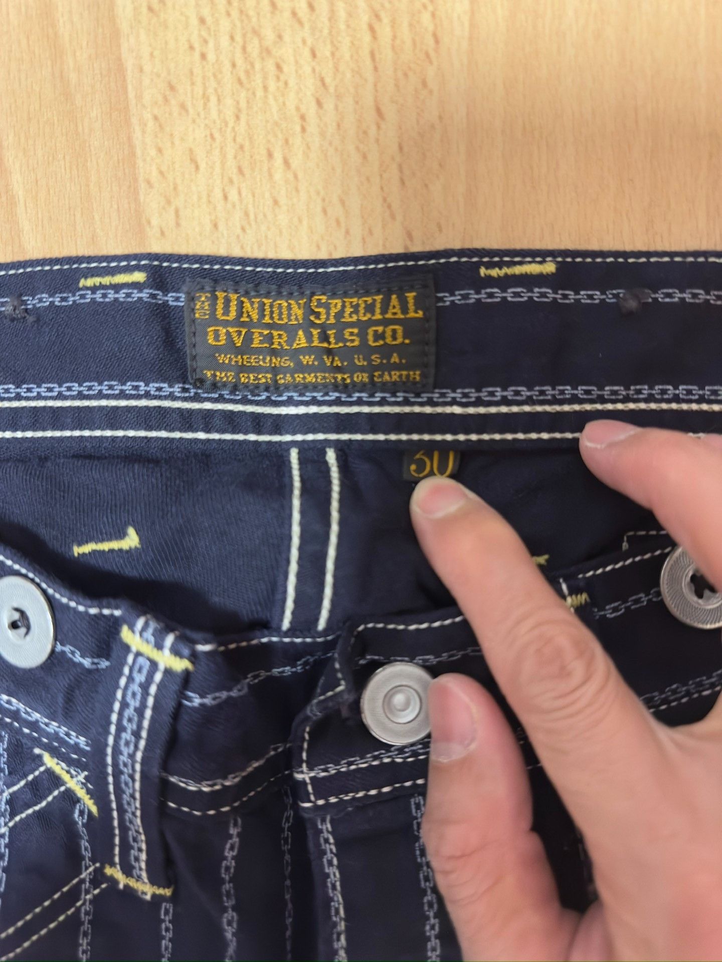 Freewheelers Freewheelers Chain Dye Work Pants Size US 30 / EU 46 - 5 Thumbnail