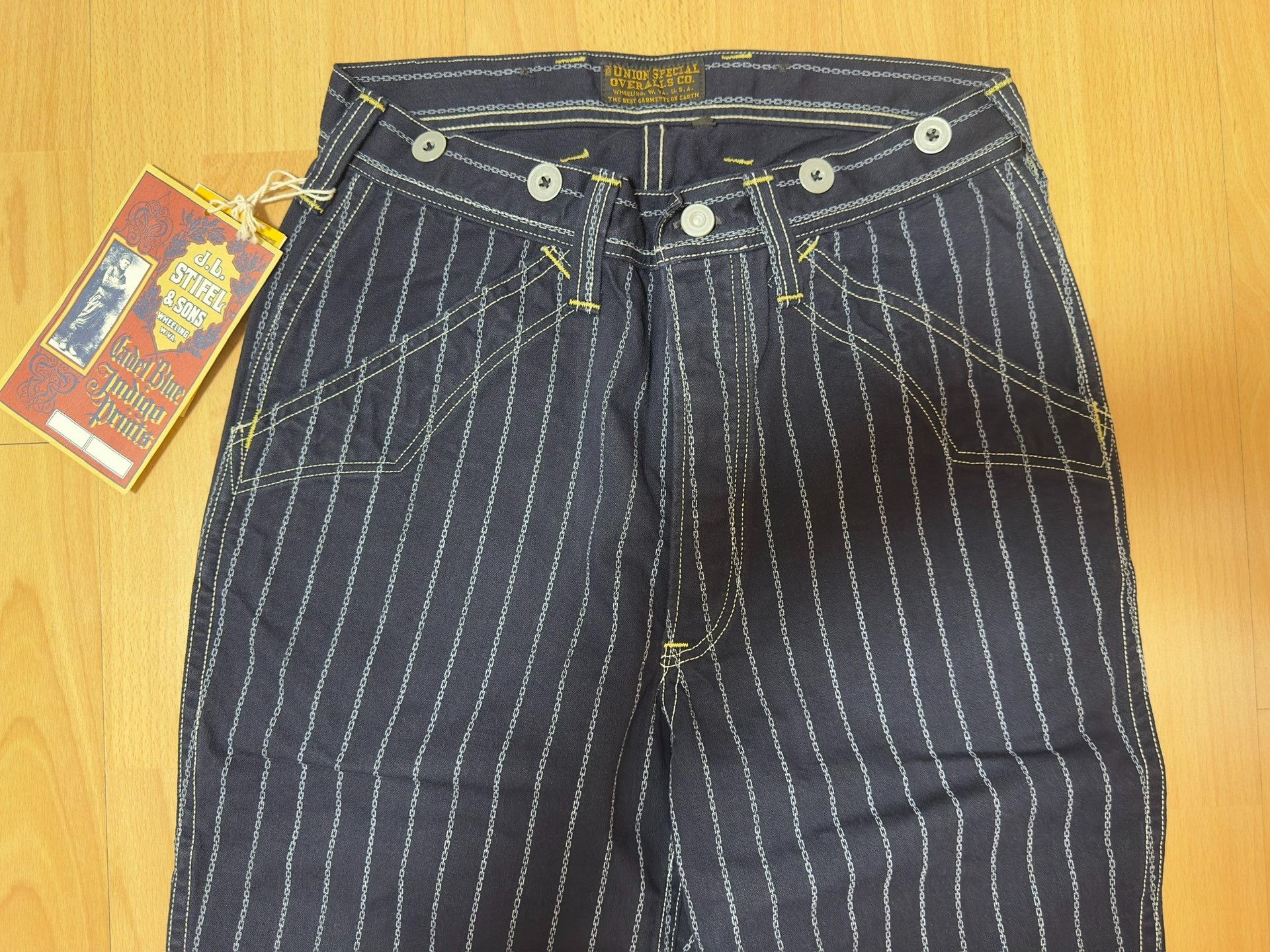 Freewheelers Freewheelers Chain Dye Work Pants Size US 30 / EU 46 - 3 Thumbnail