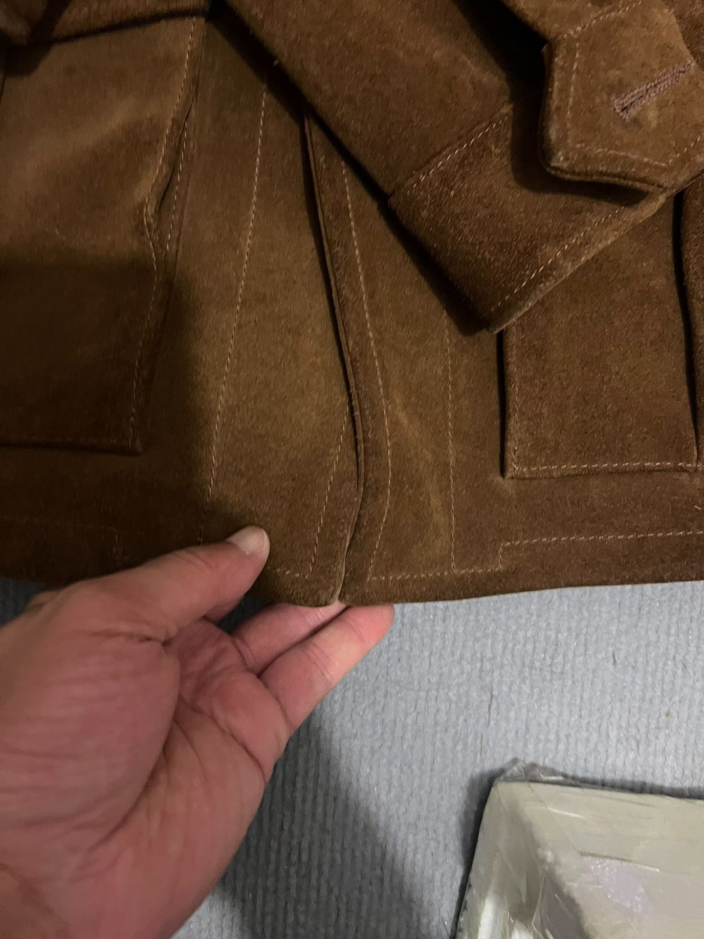 RRL Ralph Lauren Vintage Suede Work Leather Jacket Size US M / EU 48-50 / 2 - 3 Thumbnail