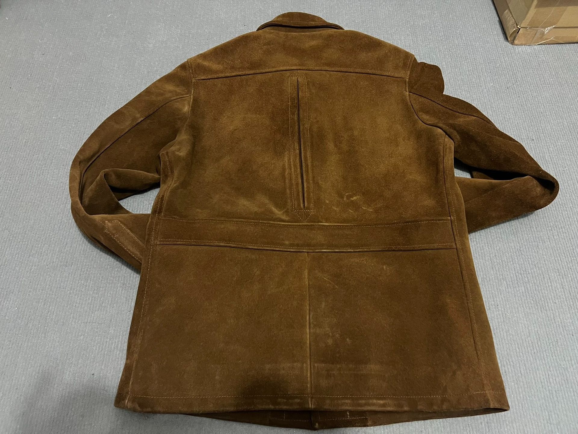 RRL Ralph Lauren Vintage Suede Work Leather Jacket Size US M / EU 48-50 / 2 - 2 Thumbnail