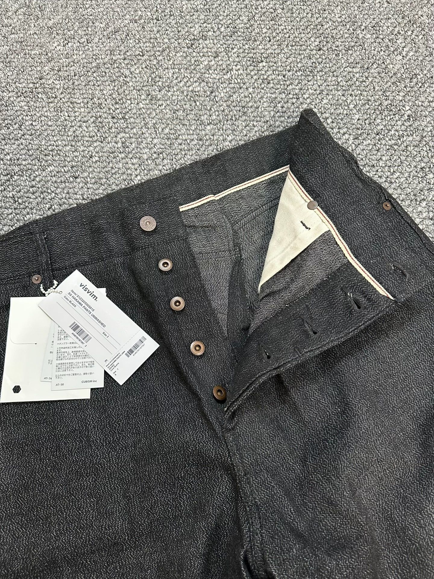 Visvim visvim hakama jeans black Size US 36 / EU 52 - 3 Thumbnail