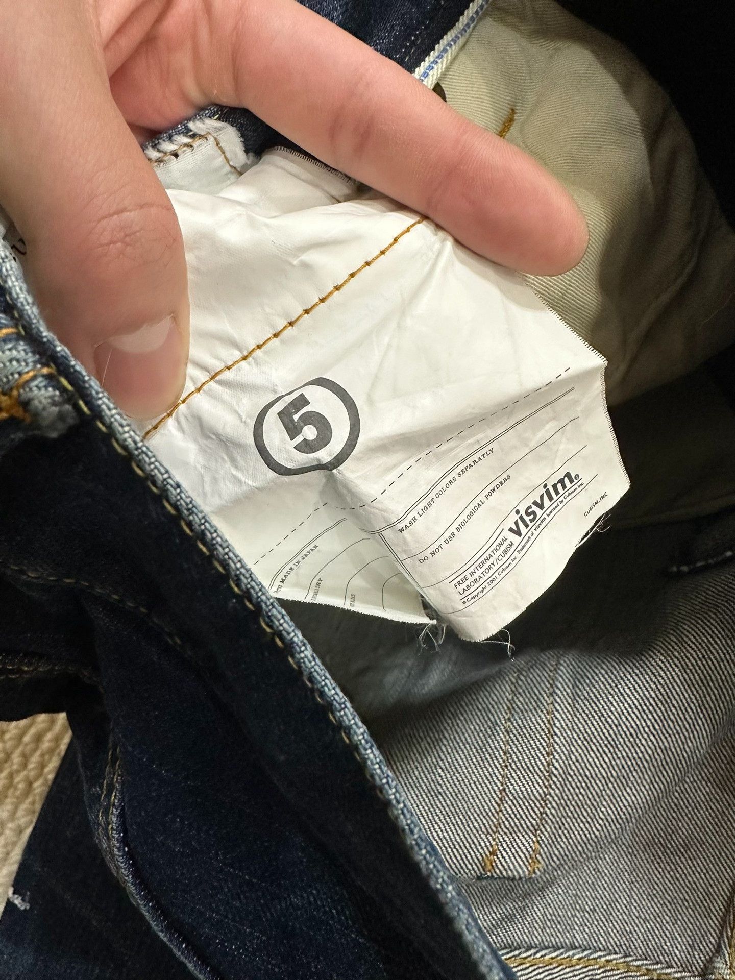 Visvim visvim ict dry 20 jeans Size US 36 / EU 52 - 4 Thumbnail