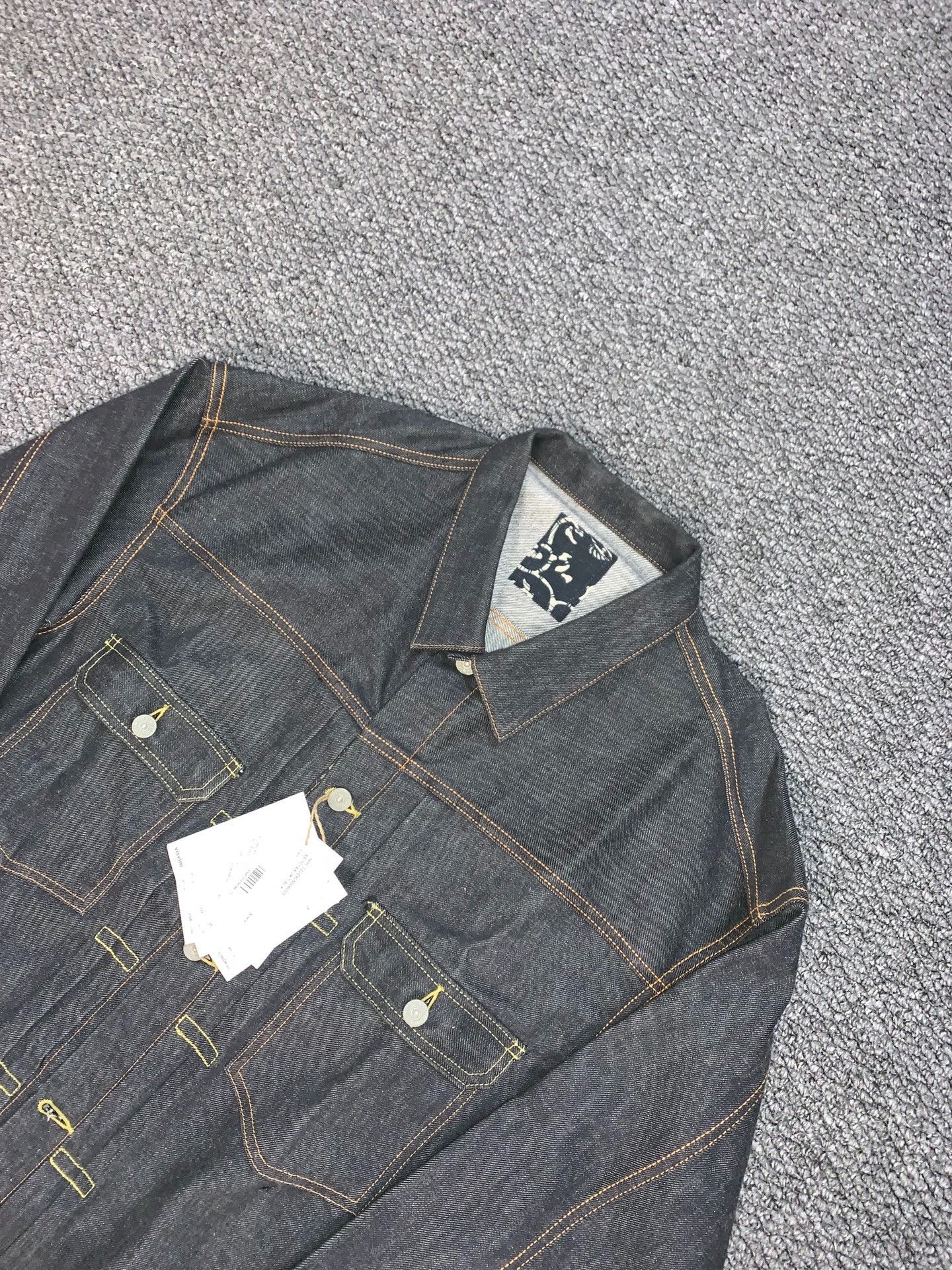 Visvim visvim 101xx Raw Denim ICT Jacket Size US XL / EU 56 / 4 - 2 Thumbnail