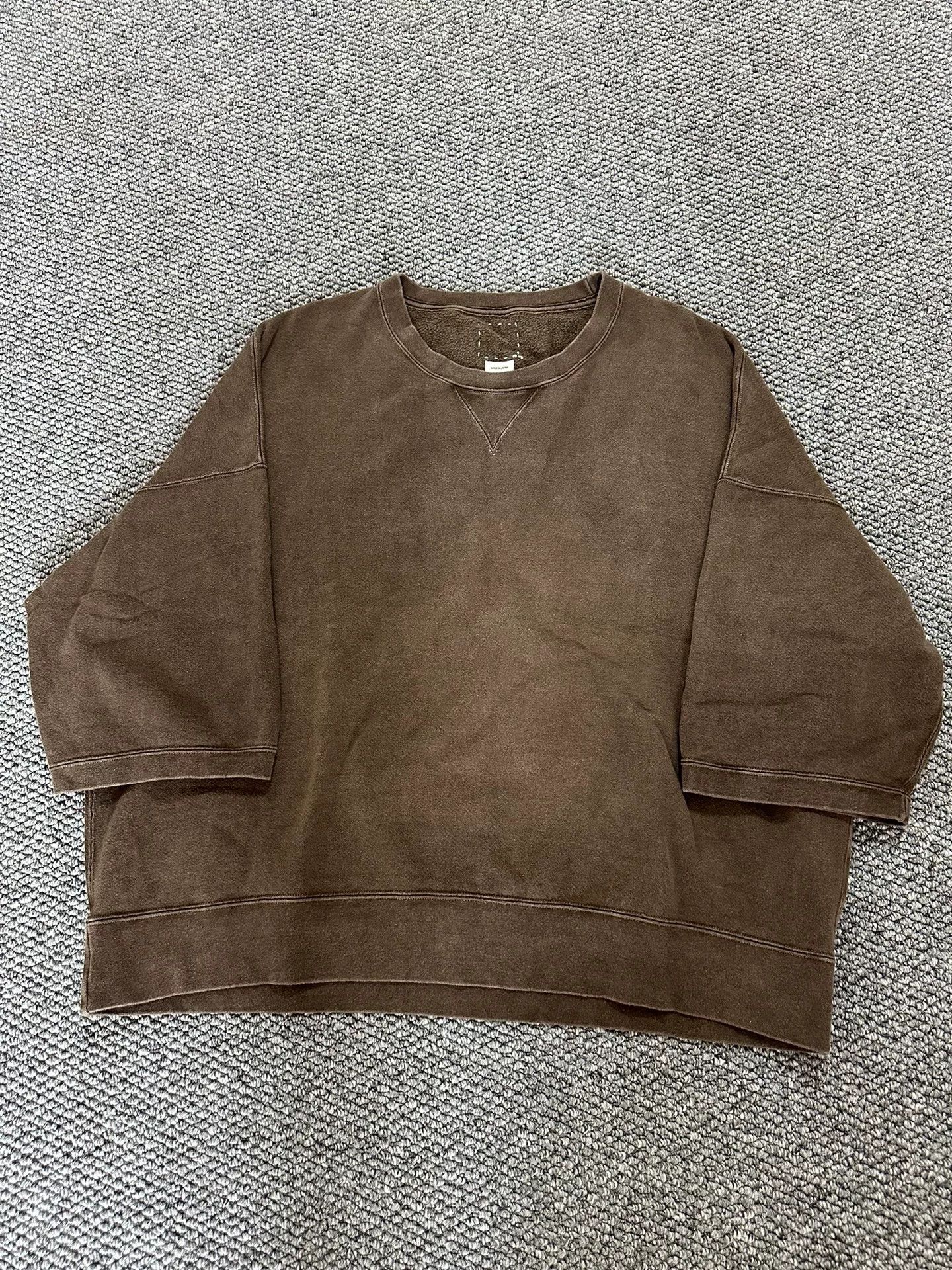 Visvim visvim Mud-Dyed 3/4 Sleeve Top Size US XL / EU 56 / 4 - 2 Thumbnail