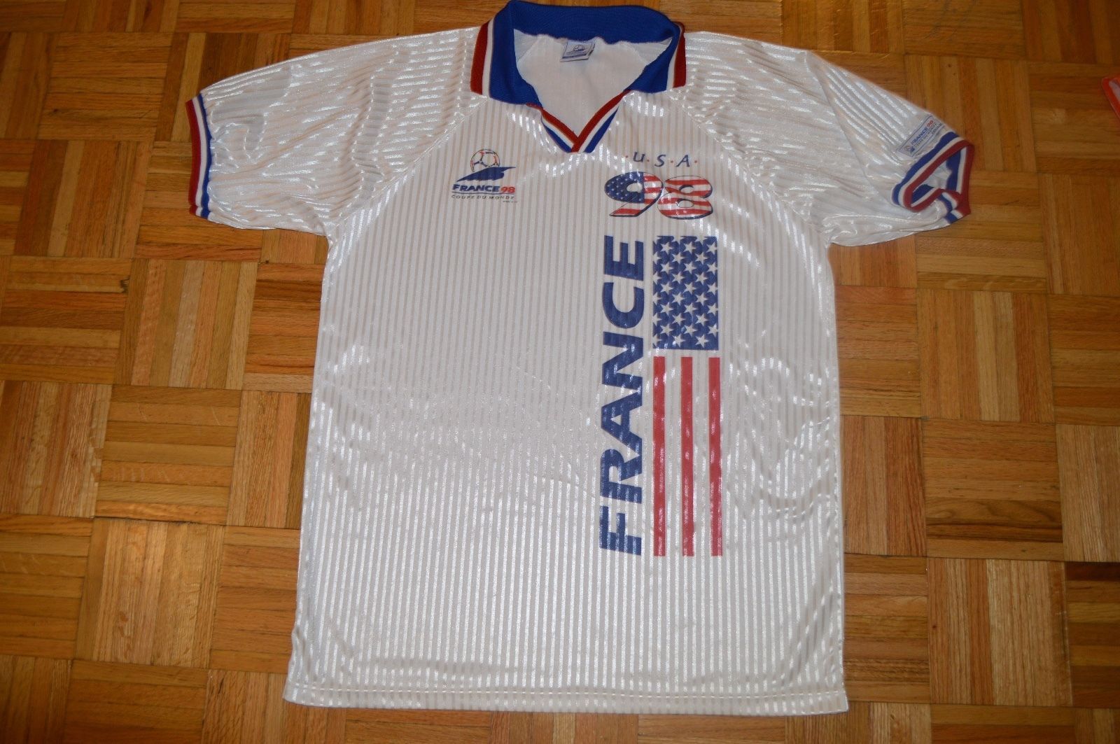 Casquette Vintage France Coupe Du Monde 1998 - Taille Unique, Blanc, Neuf Avec étiquettes