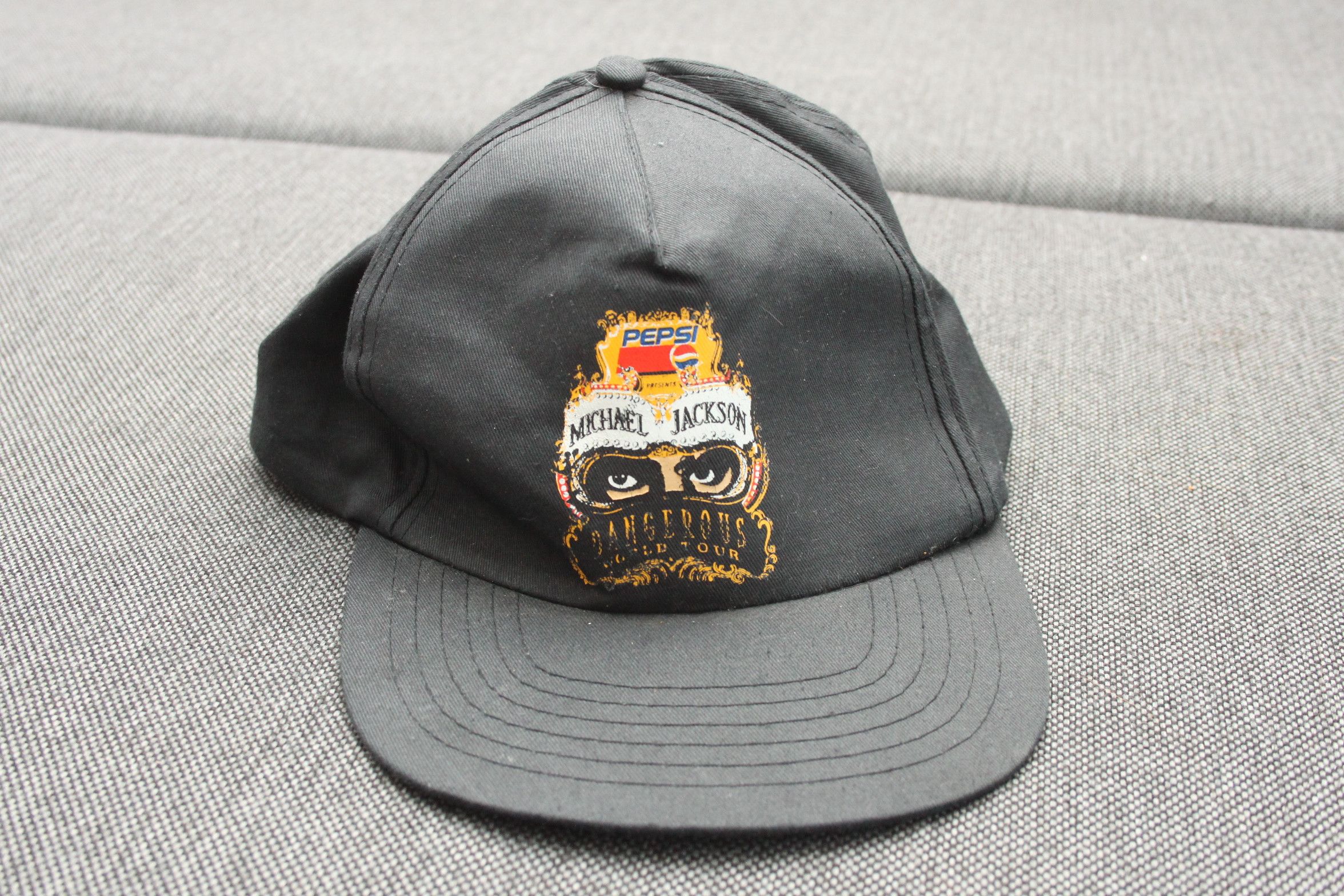 Michael Jackson x Pepsi x Dangerous Word Tour - vintage 90s hat