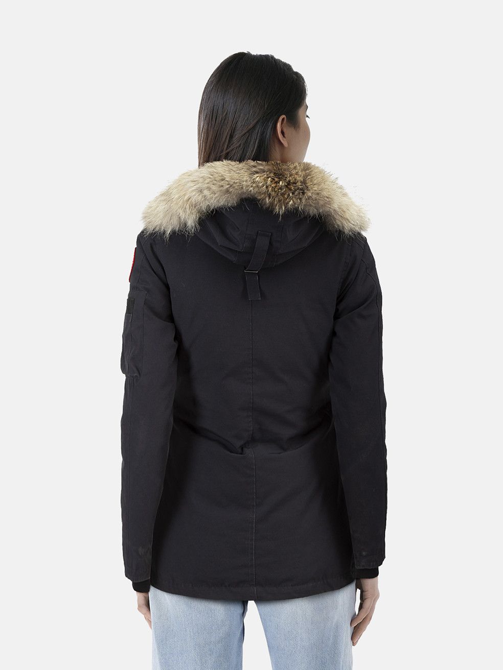 Canada Goose Navy Coyote Fur Collar Montebello Parka Size XS / US 0-2 / IT 36-38 - 2 Thumbnail
