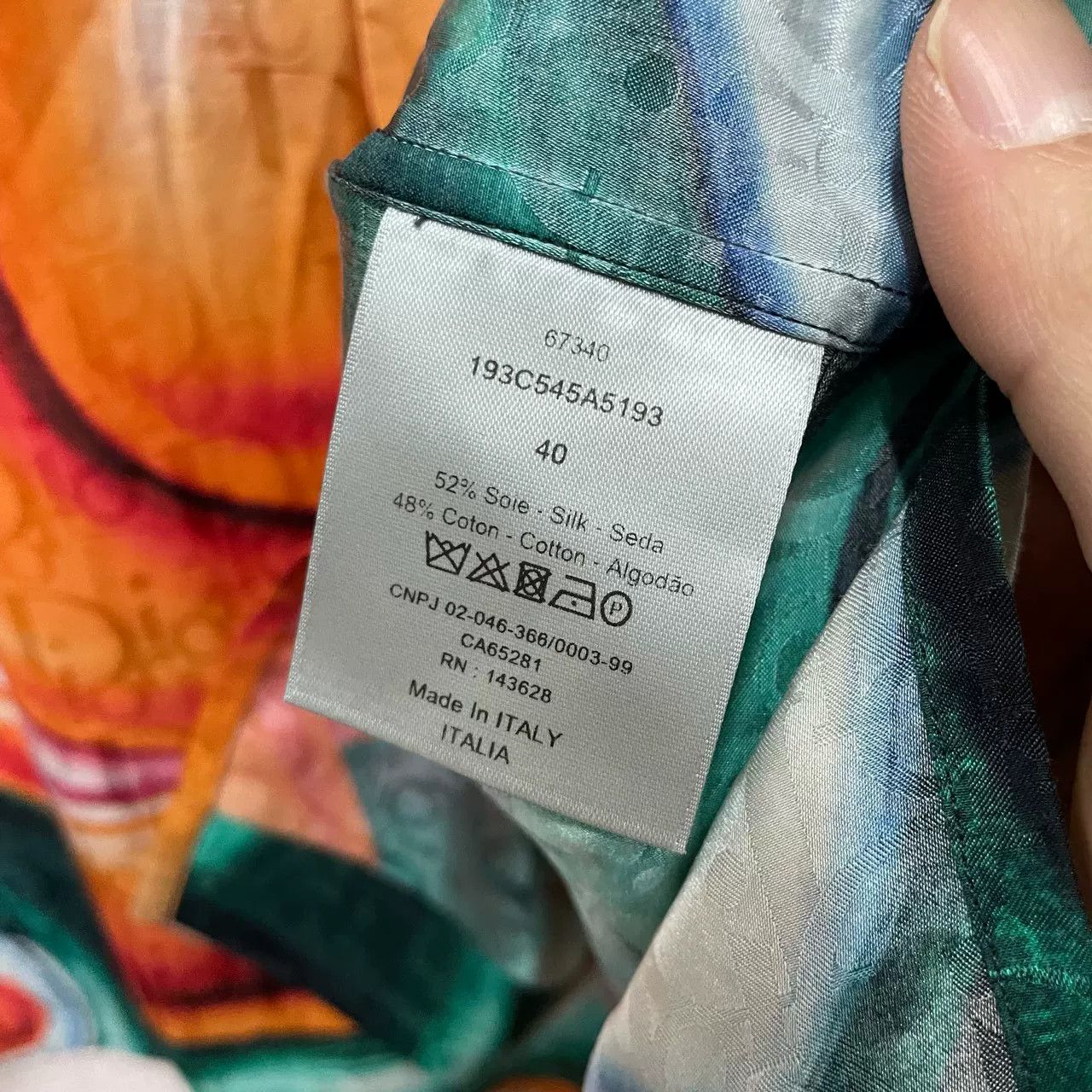 Dior Dior x Kenny Scharf Collab Short-Sleeve Shirt Size US XXS / EU 40 - 6 Thumbnail