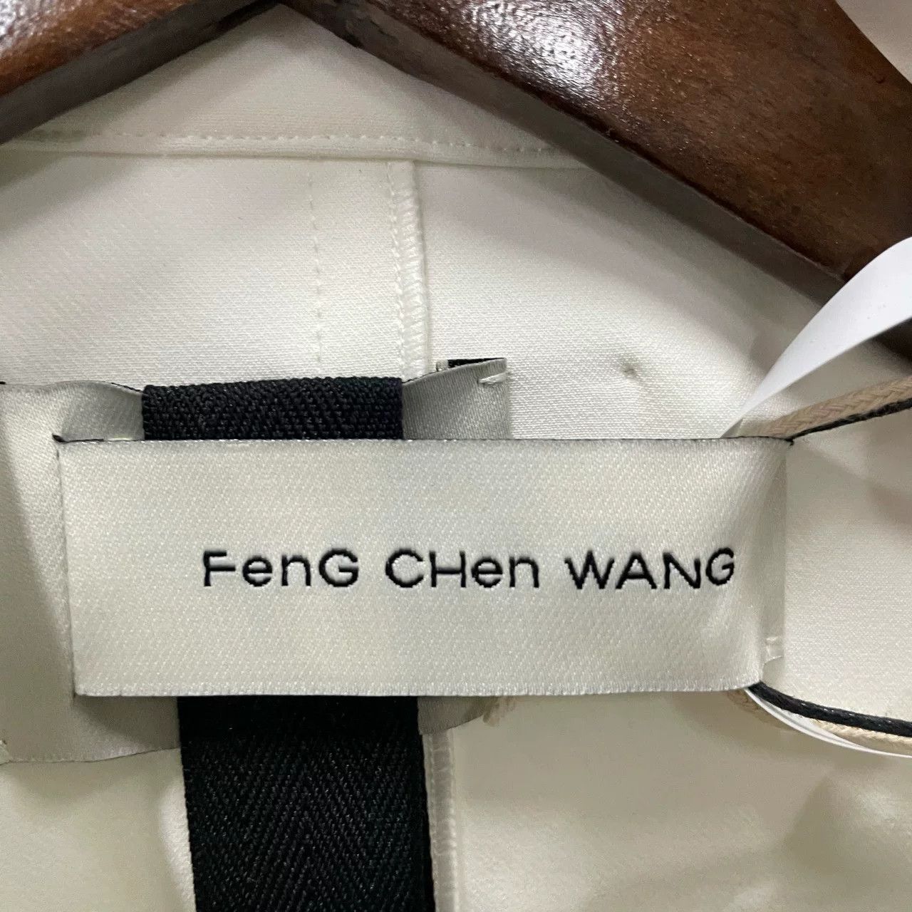 Feng Chen Wang FenG CHen WANG White Embroidered Sleeveless Dress Size S / US 4 / IT 40 - 3 Thumbnail