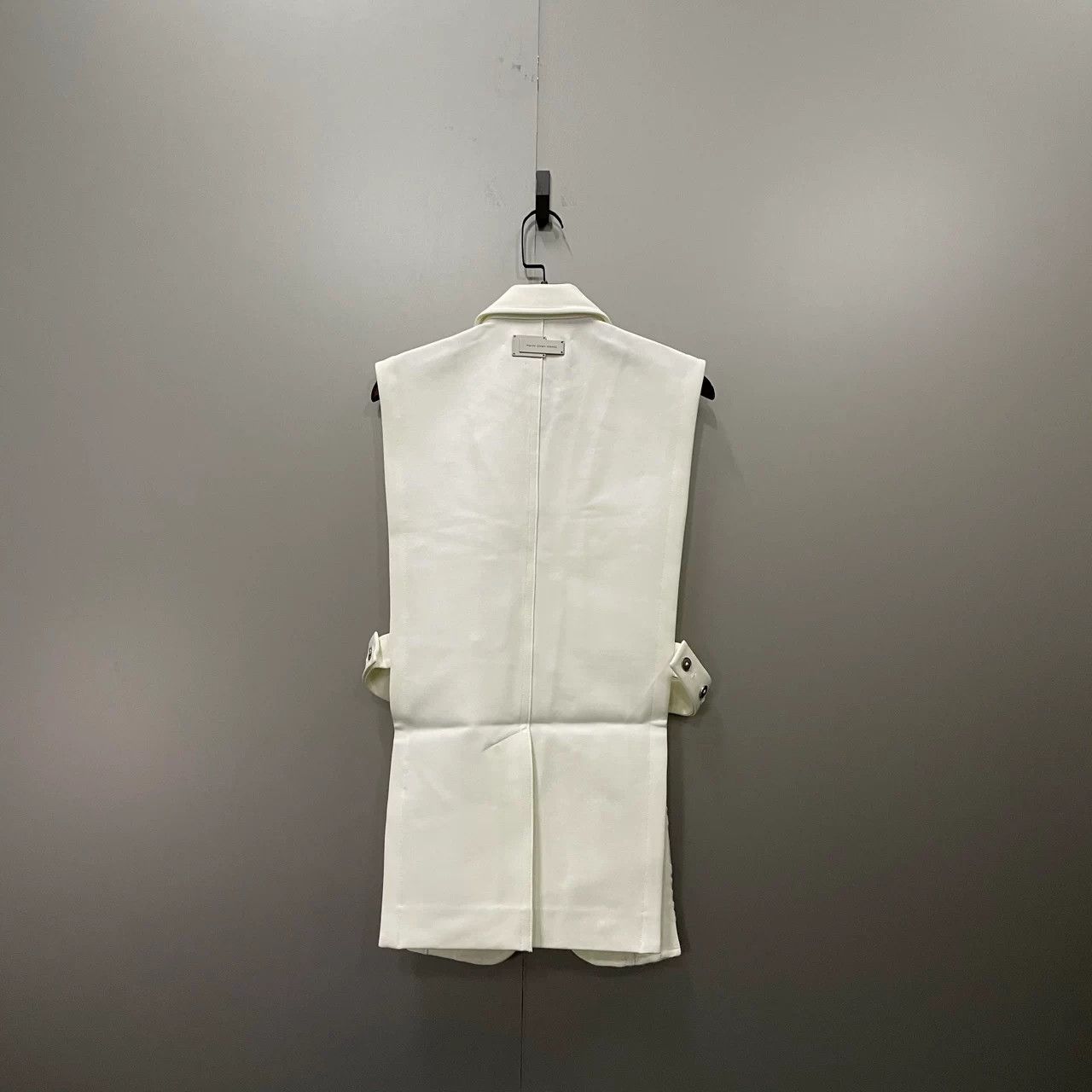 Feng Chen Wang FenG CHen WANG White Embroidered Sleeveless Dress Size S / US 4 / IT 40 - 2 Thumbnail