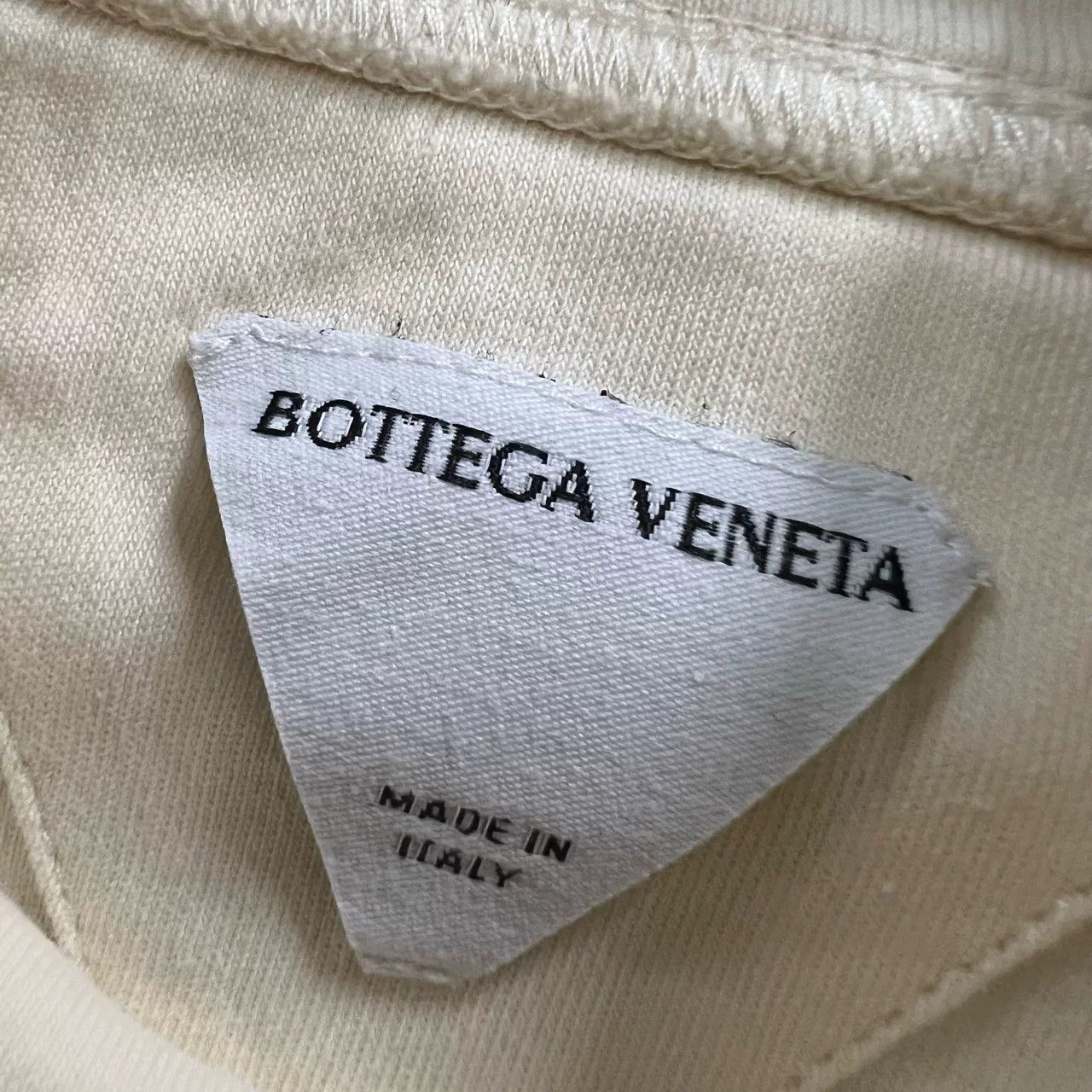 Bottega Veneta Bottega Veneta Beige Turtleneck Long Sleeve Top M Size US M / EU 48-50 / 2 - 2 Thumbnail